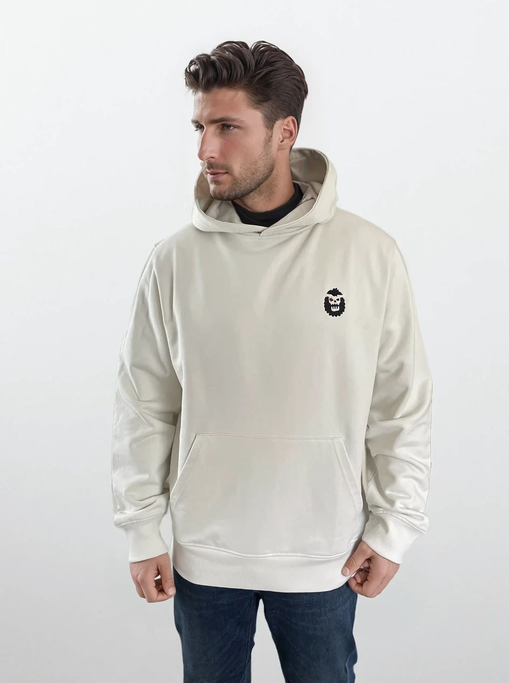 Bigfoot 2099 Hoodie — 100% Organic Cotton, Embroidered