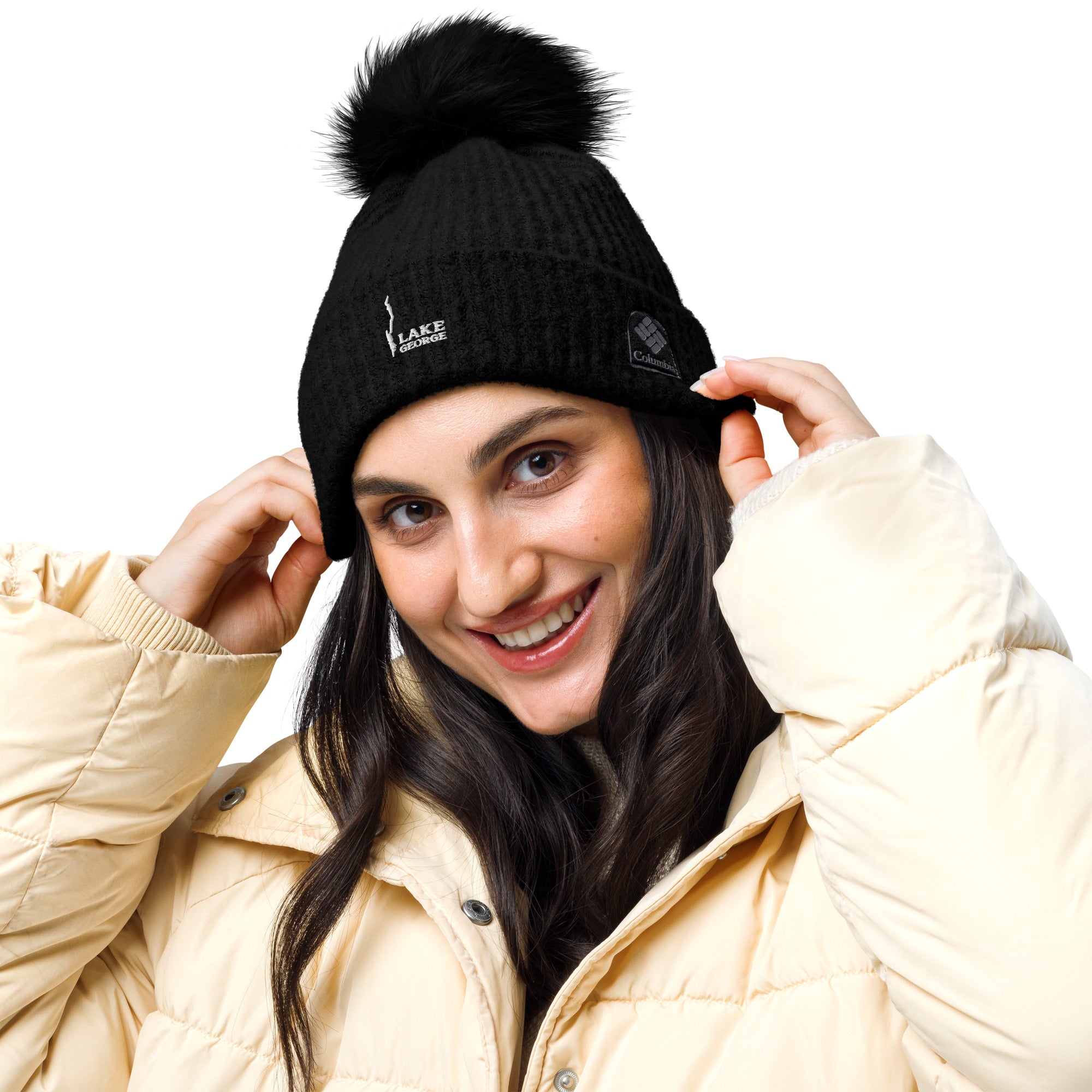 Premium Lake George Pom-Pom Beanie By Columbia