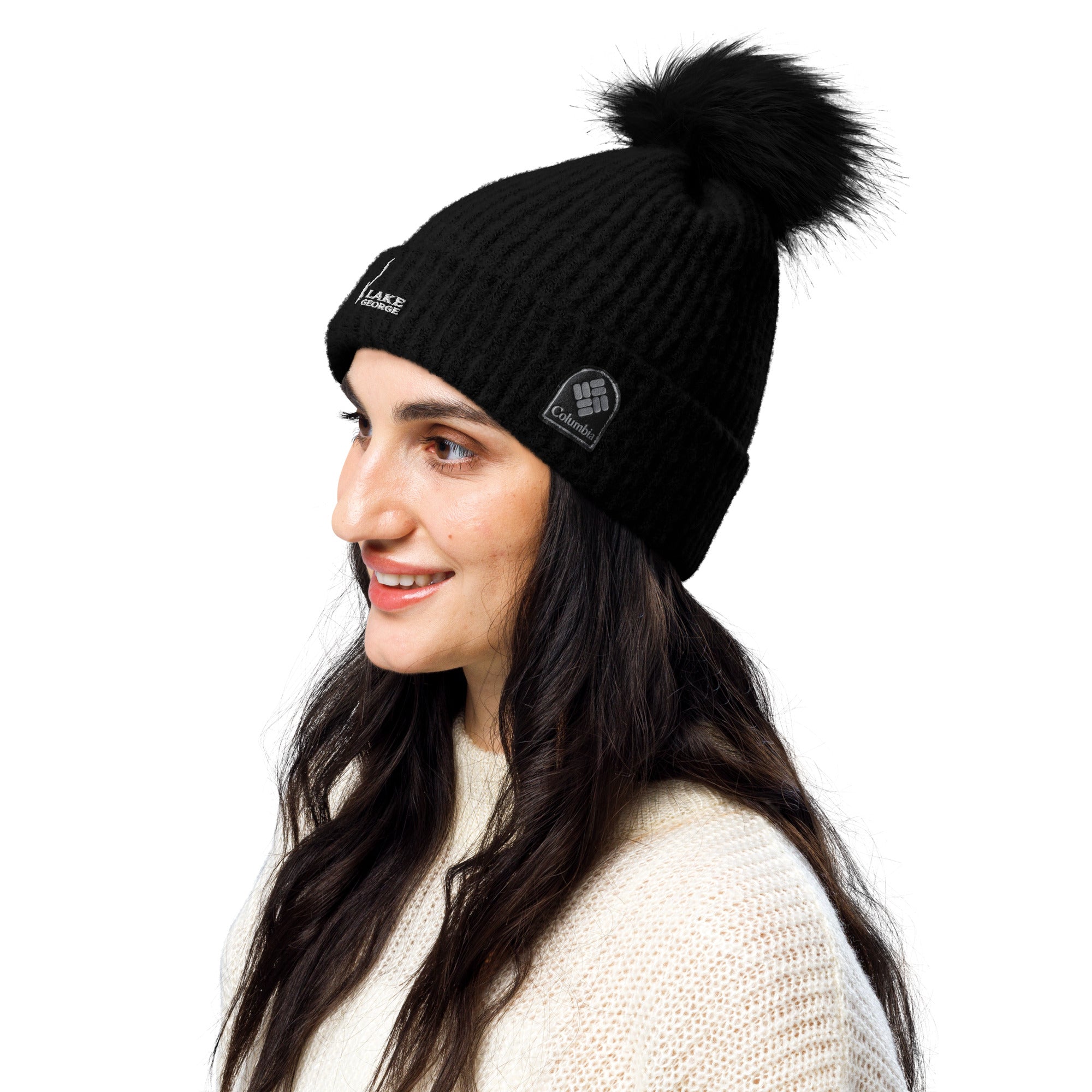 Premium Lake George Pom-Pom Beanie By Columbia