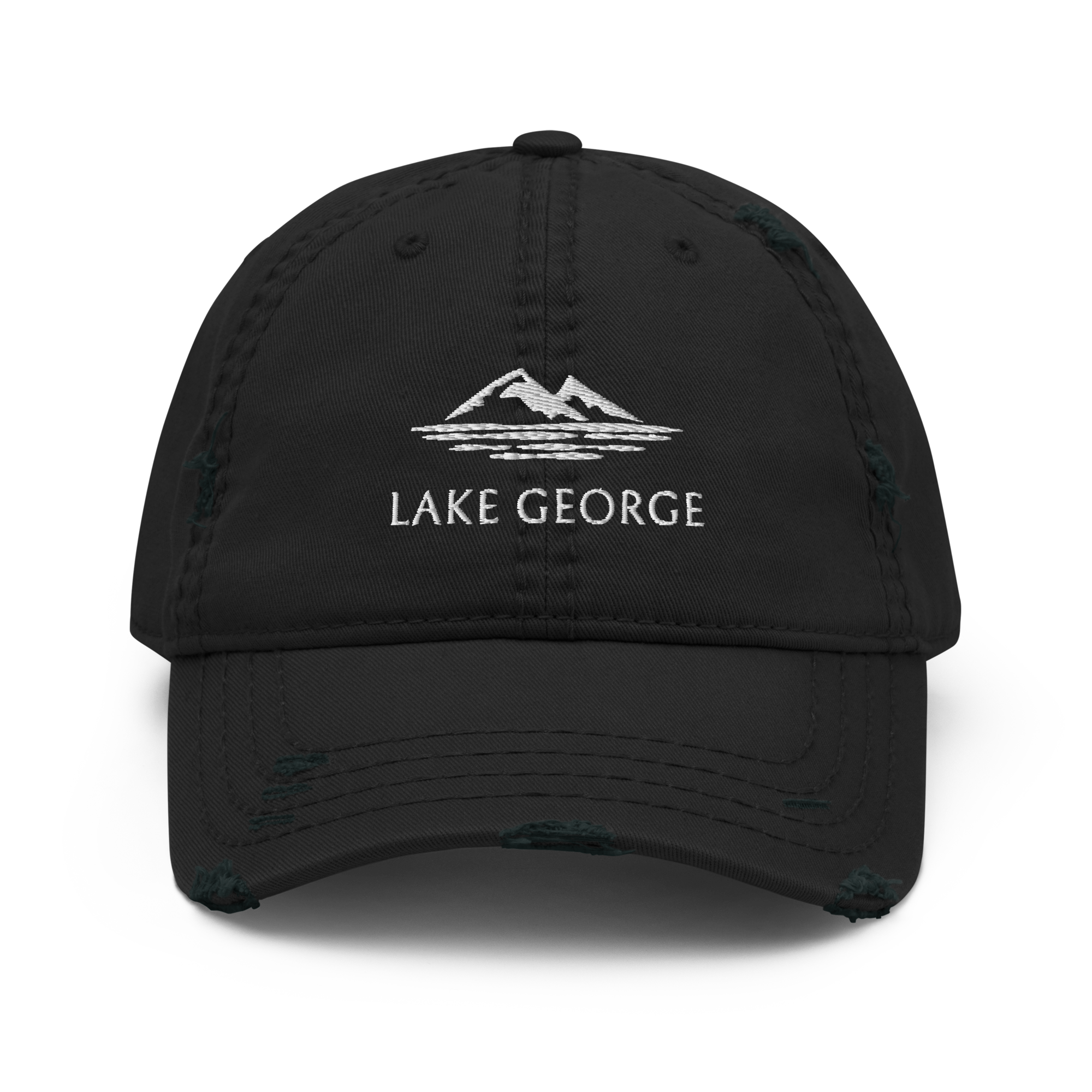 Lake George Distressed Hat