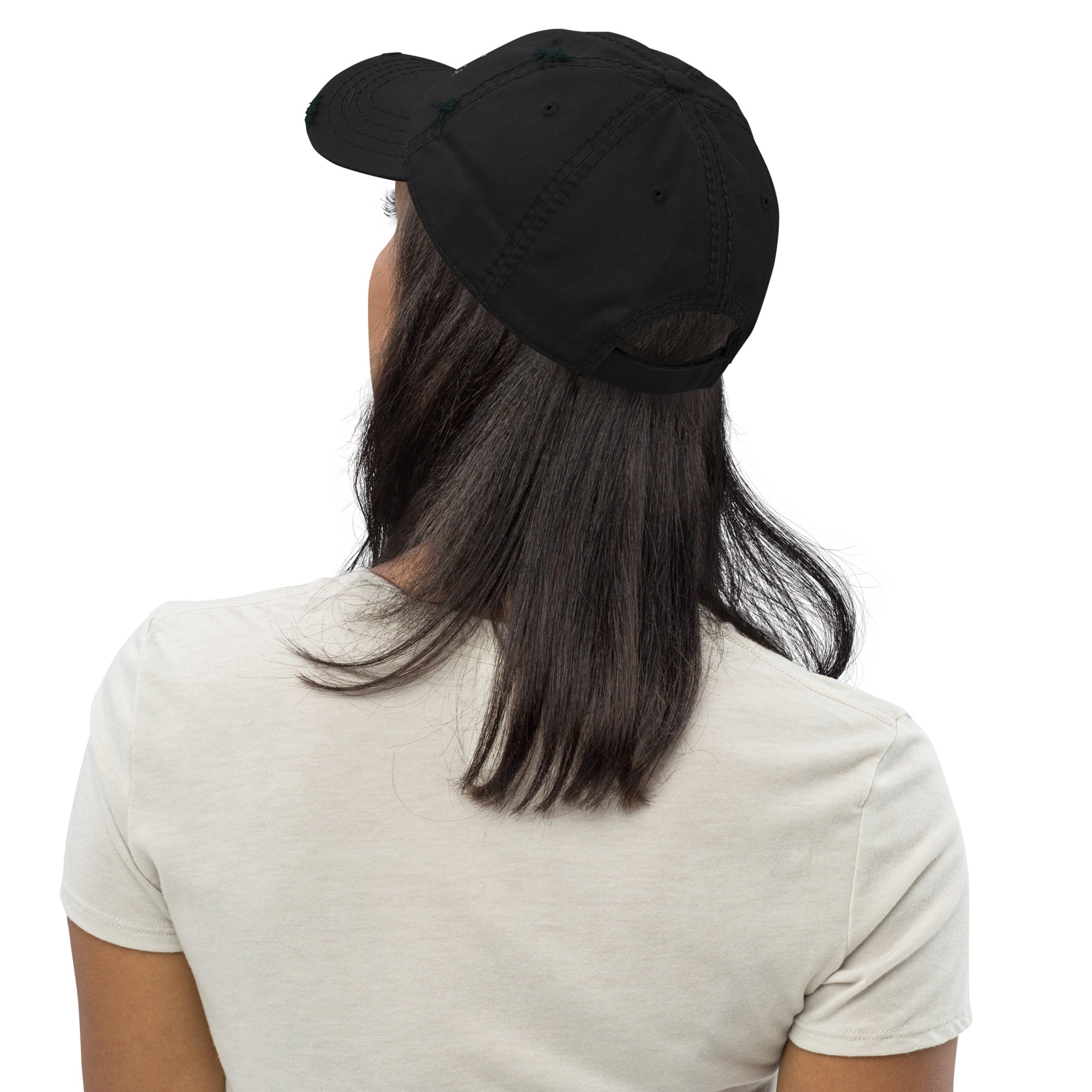 Lake George Distressed Hat