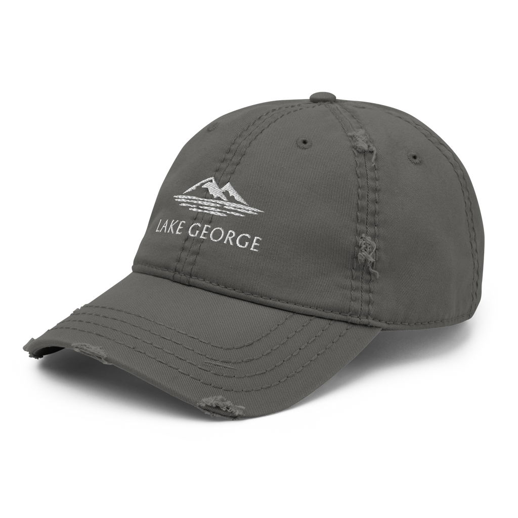 Lake George Distressed Hat