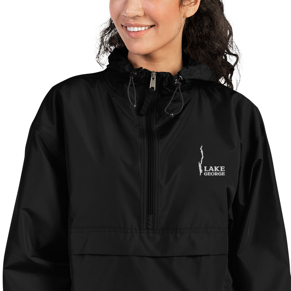 Lake George Embroidered Windbreaker By Champion