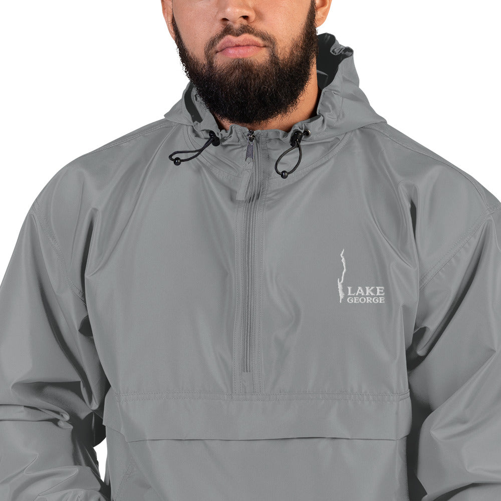 Lake George Embroidered Windbreaker By Champion