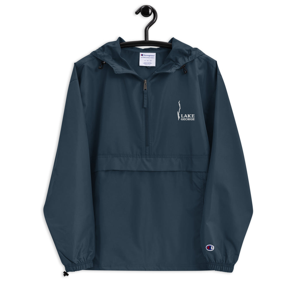 Lake George Embroidered Windbreaker By Champion