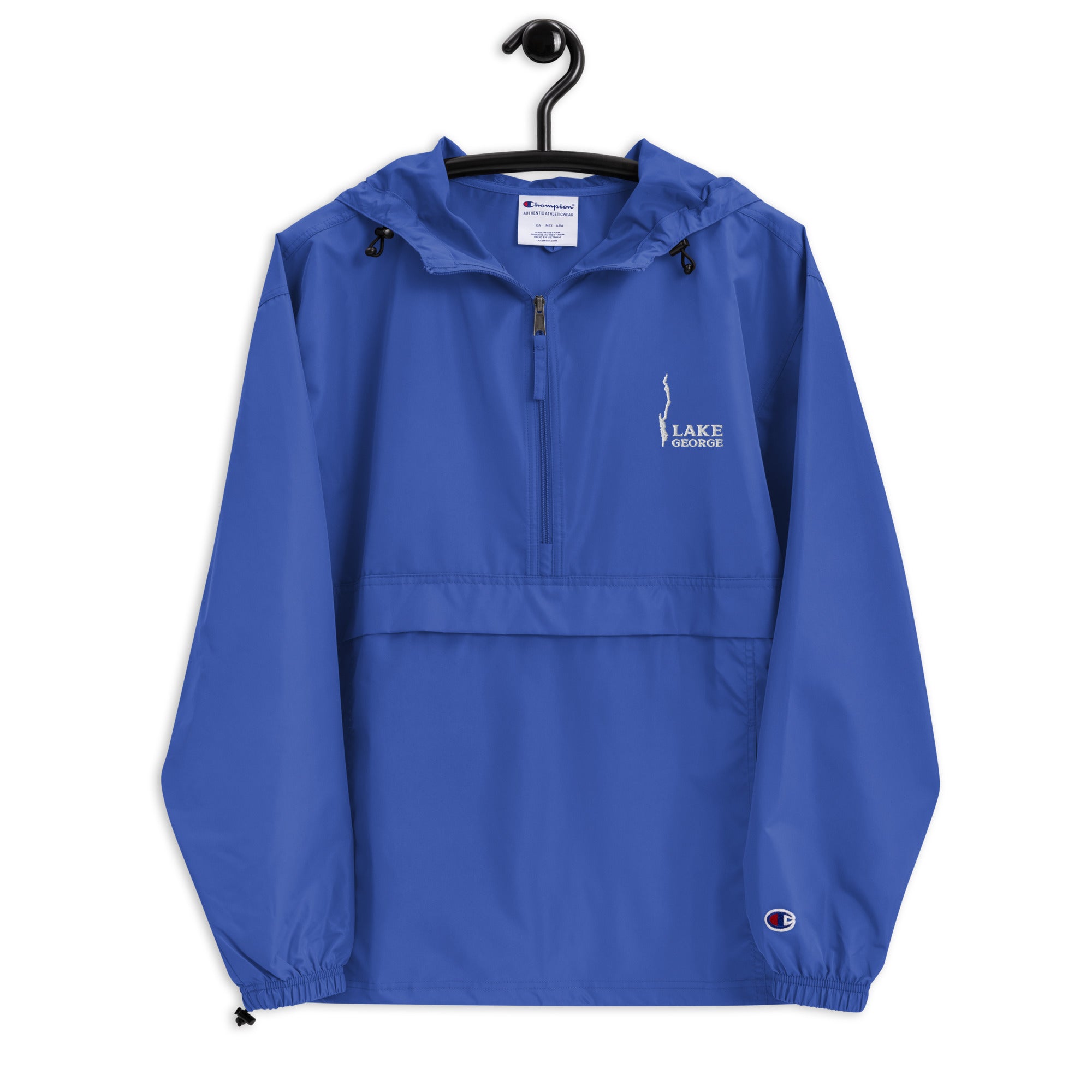 Lake George Embroidered Windbreaker By Champion
