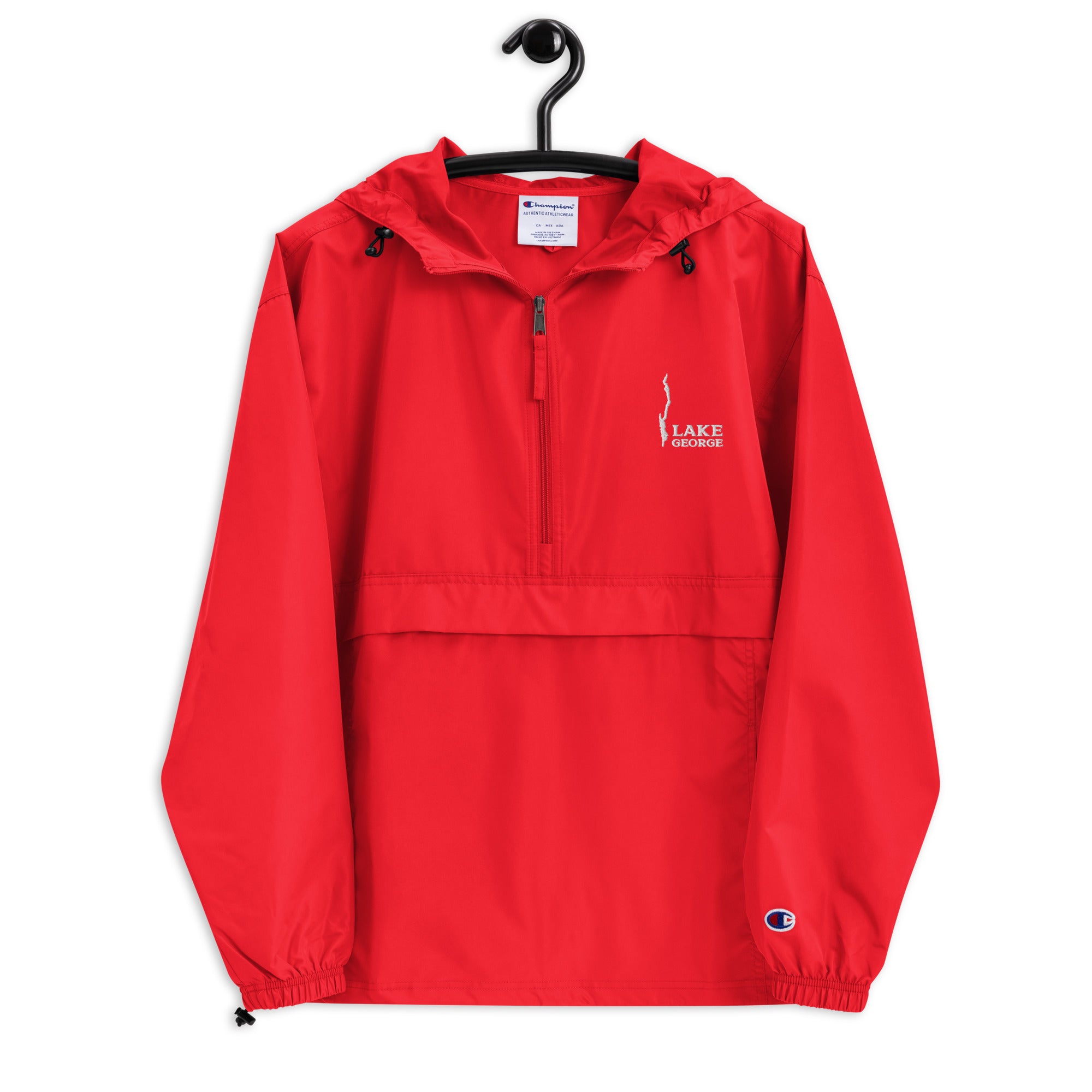Lake George Embroidered Windbreaker By Champion