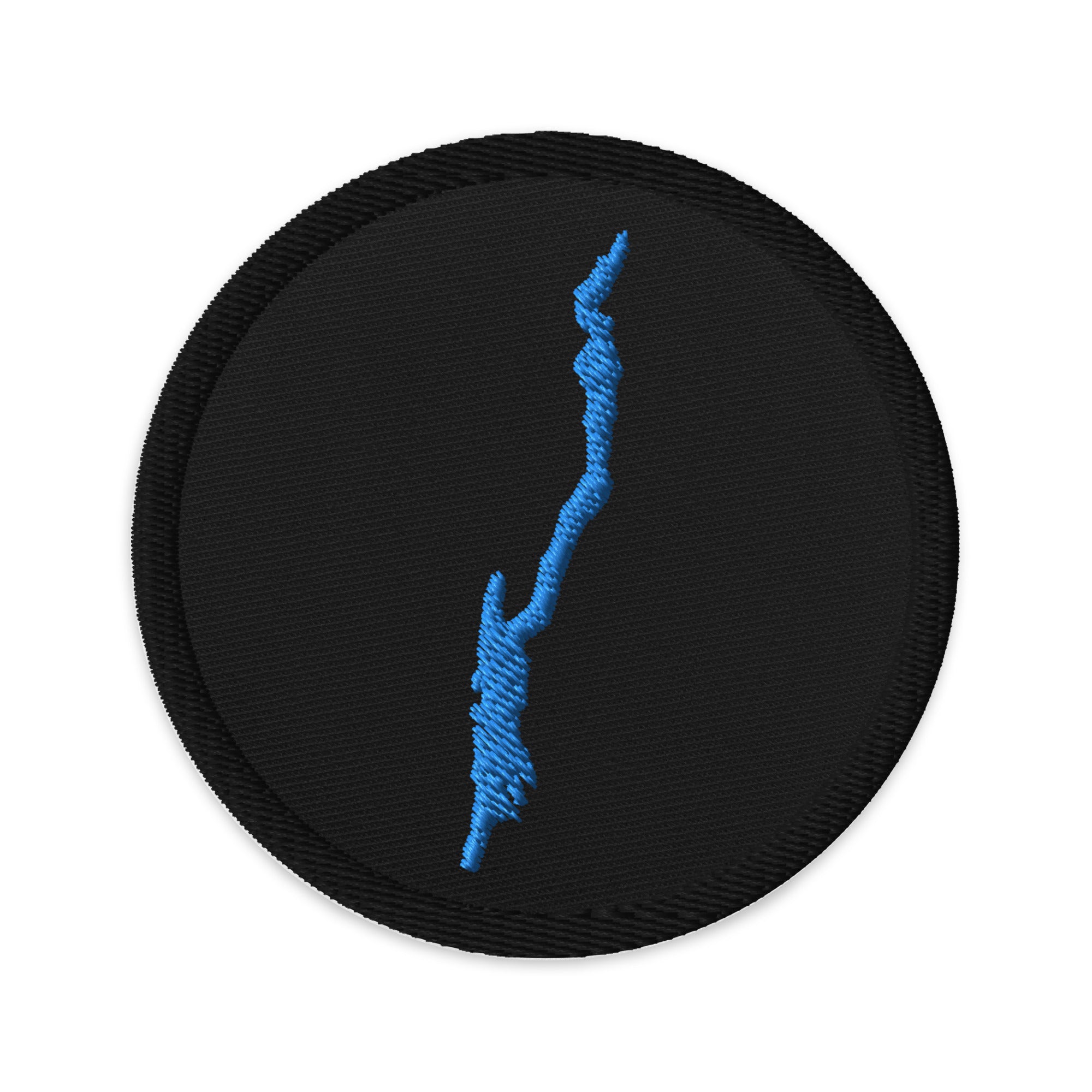 Lake George Embroidered Circlular Patch