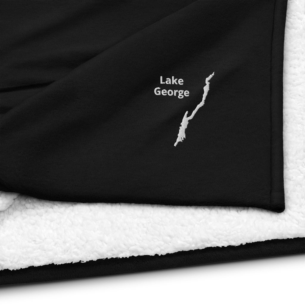Lake George Sherpa Blanket