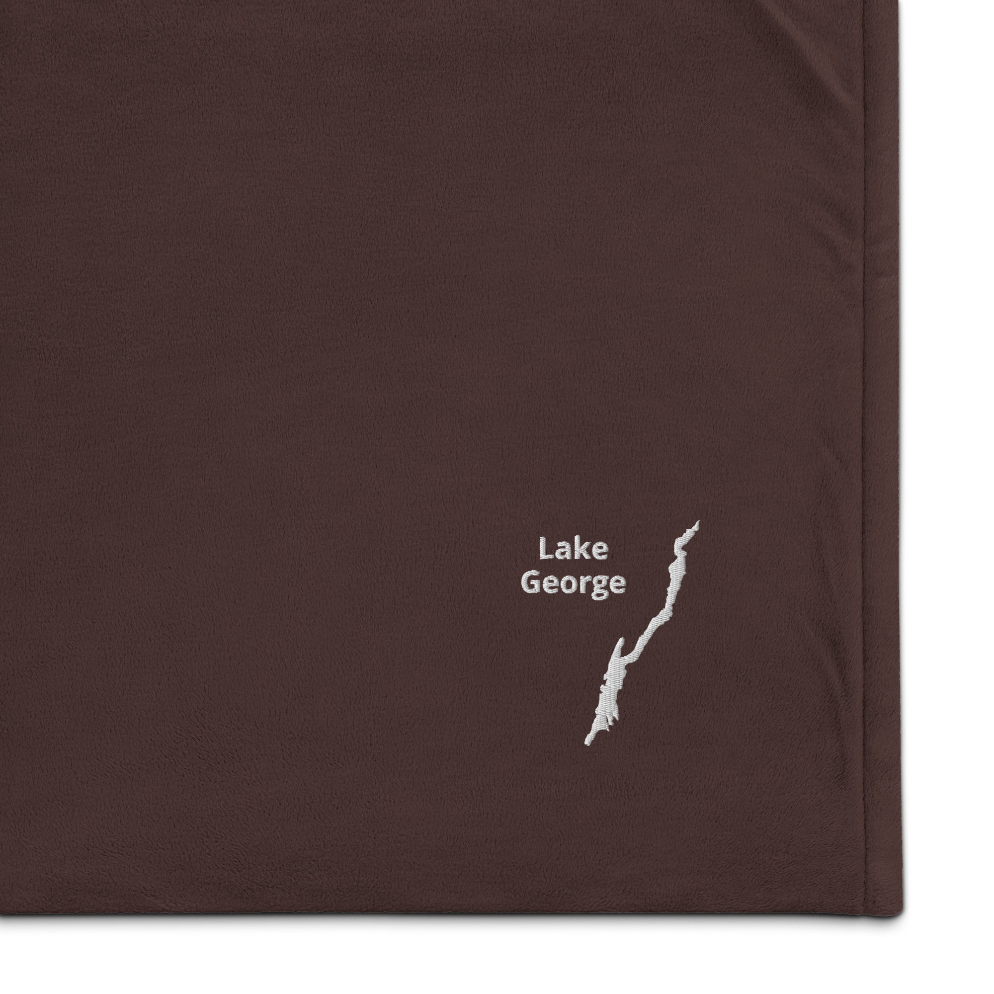 Lake George Sherpa Blanket