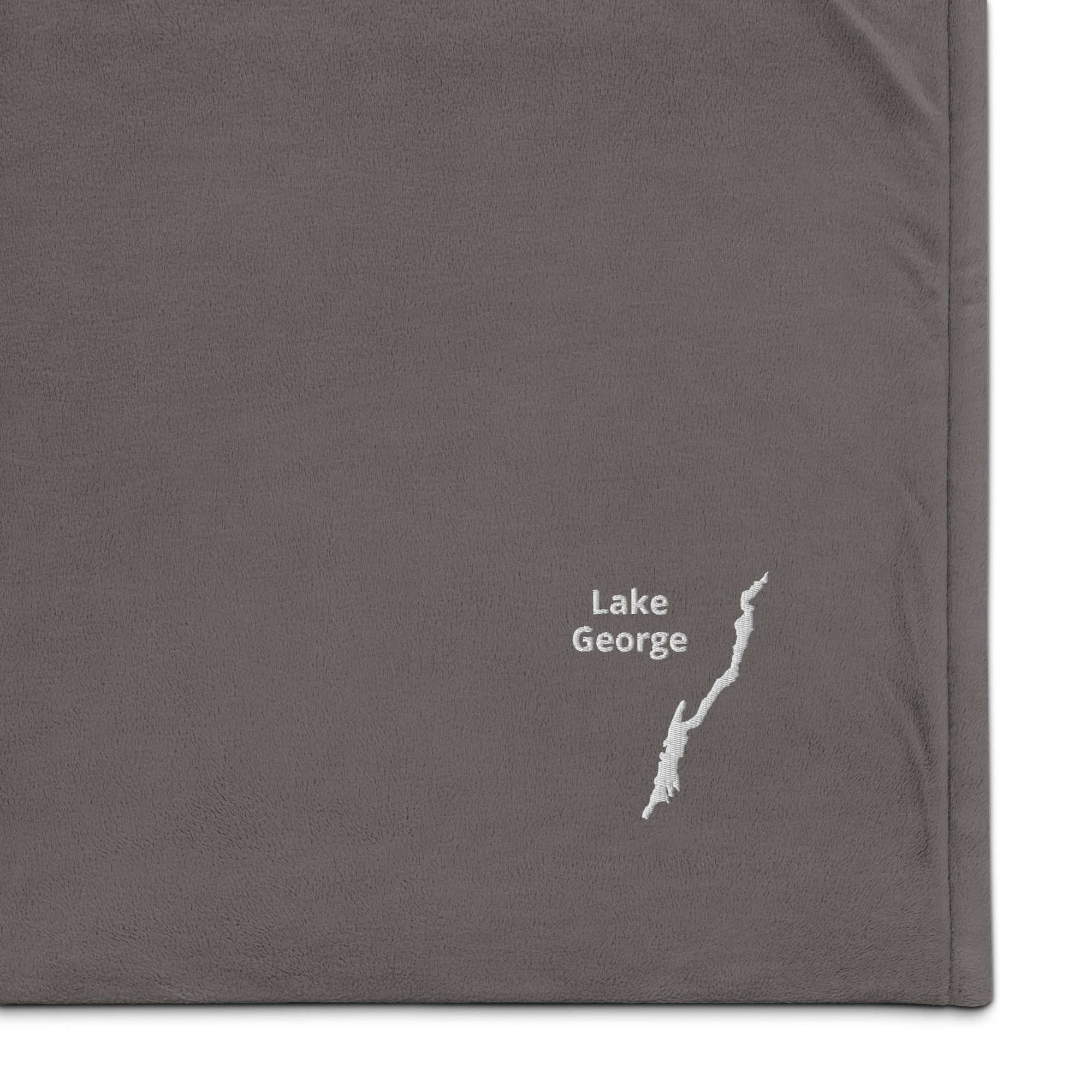 Lake George Sherpa Blanket