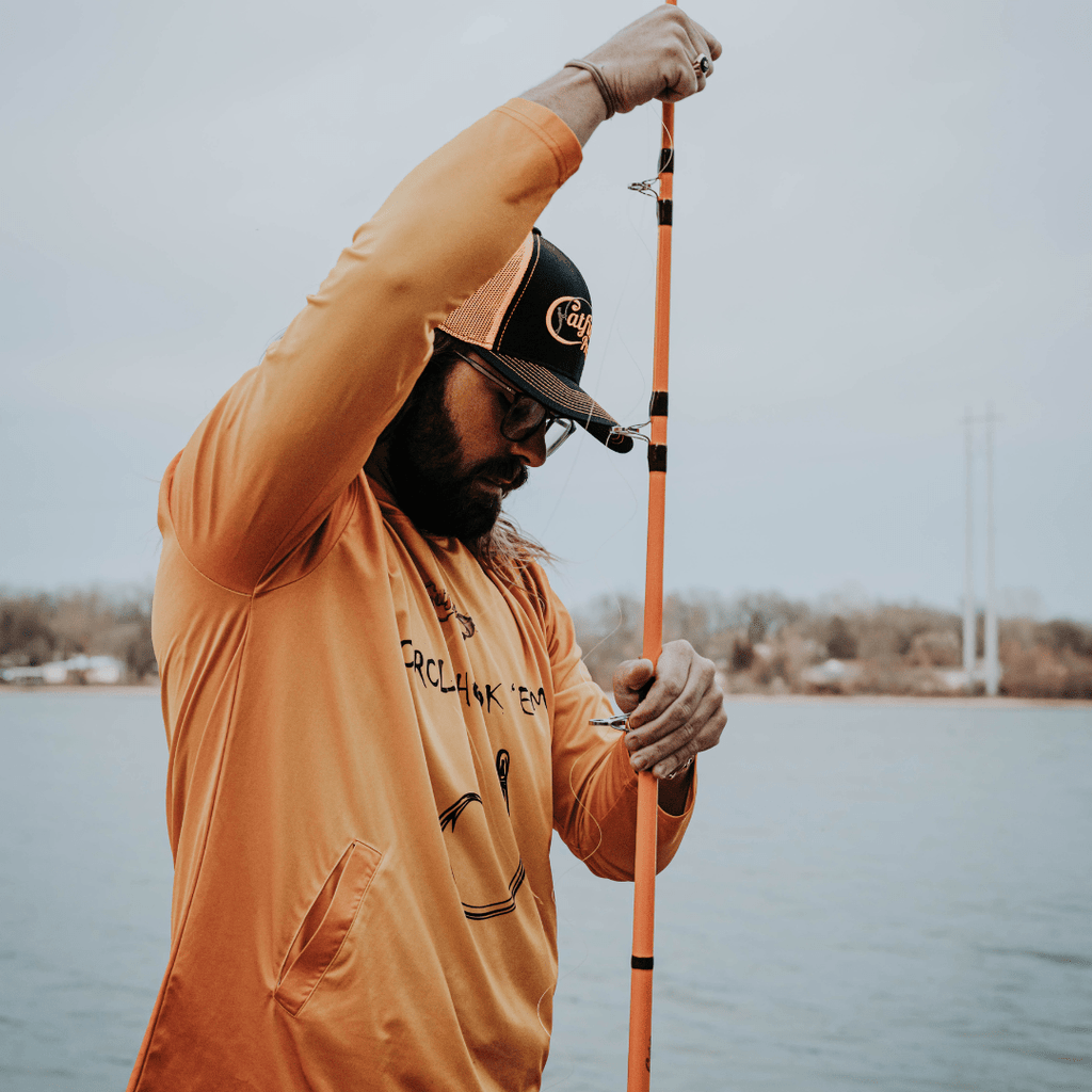 Fishing For Fun Spinning Rod — Glow Tip, S-Glass & E-Glass Blend