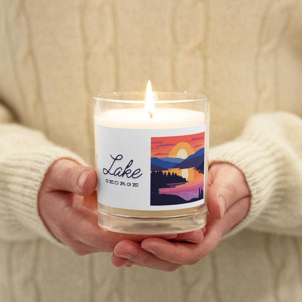 Lake George Sunset Candle