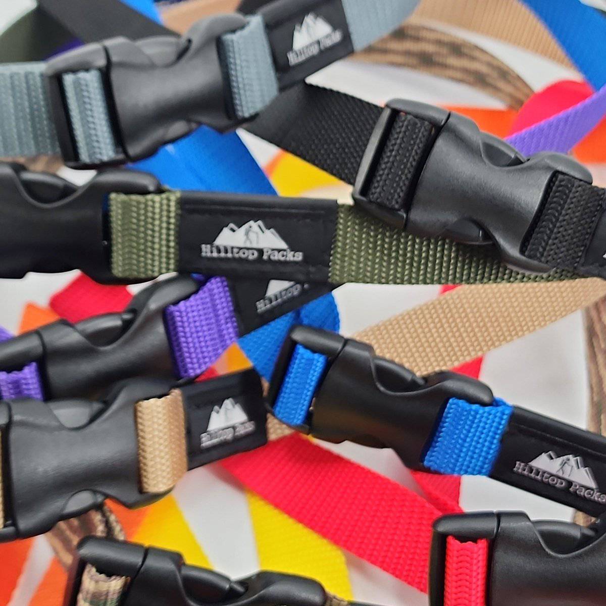 Ultralight Hiking Belt — Minimalist YKK Buckle Belt for Hiking Pants