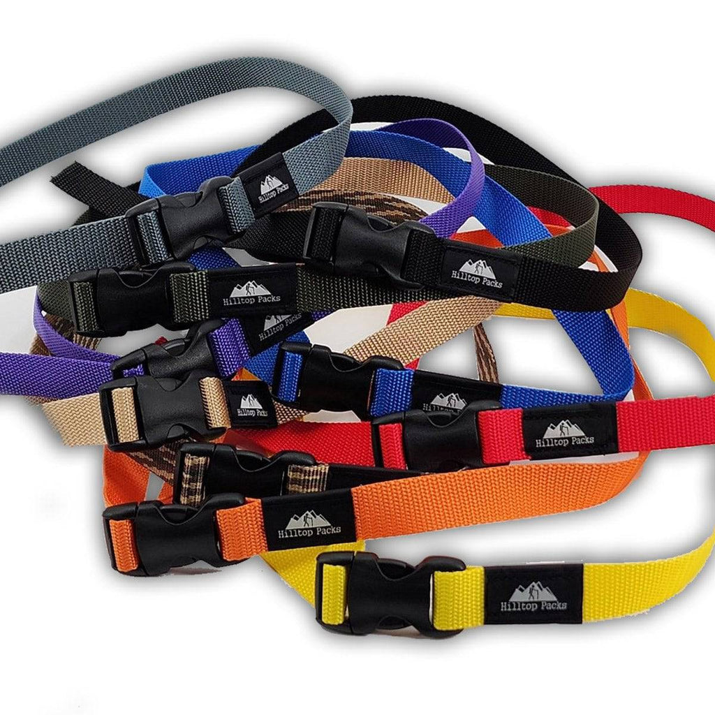Ultralight Hiking Belt — Minimalist YKK Buckle Belt for Hiking Pants
