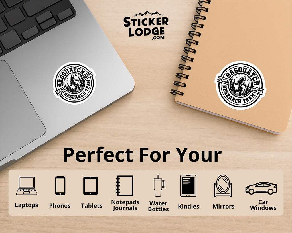 Official Bigfoot Research Team Vinyl Sticker