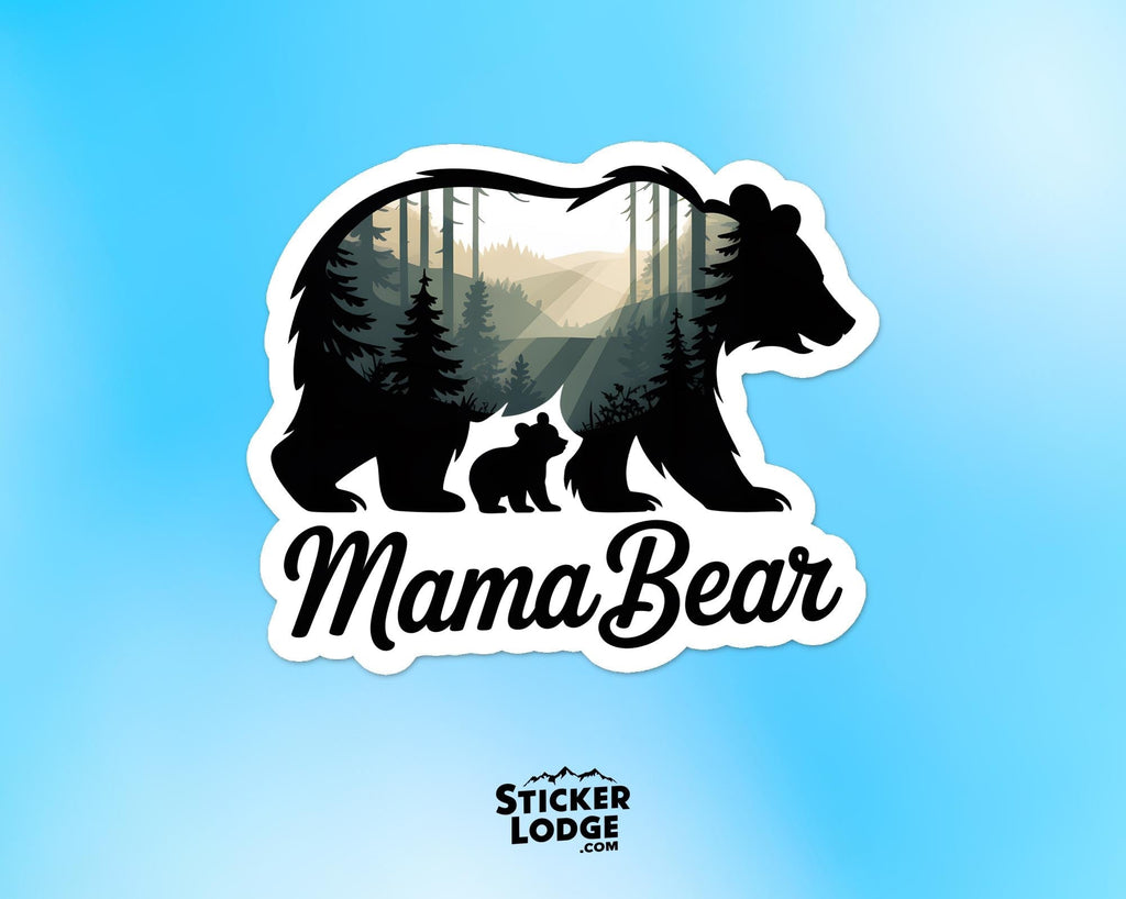 Mama Bear Vinyl Sticker
