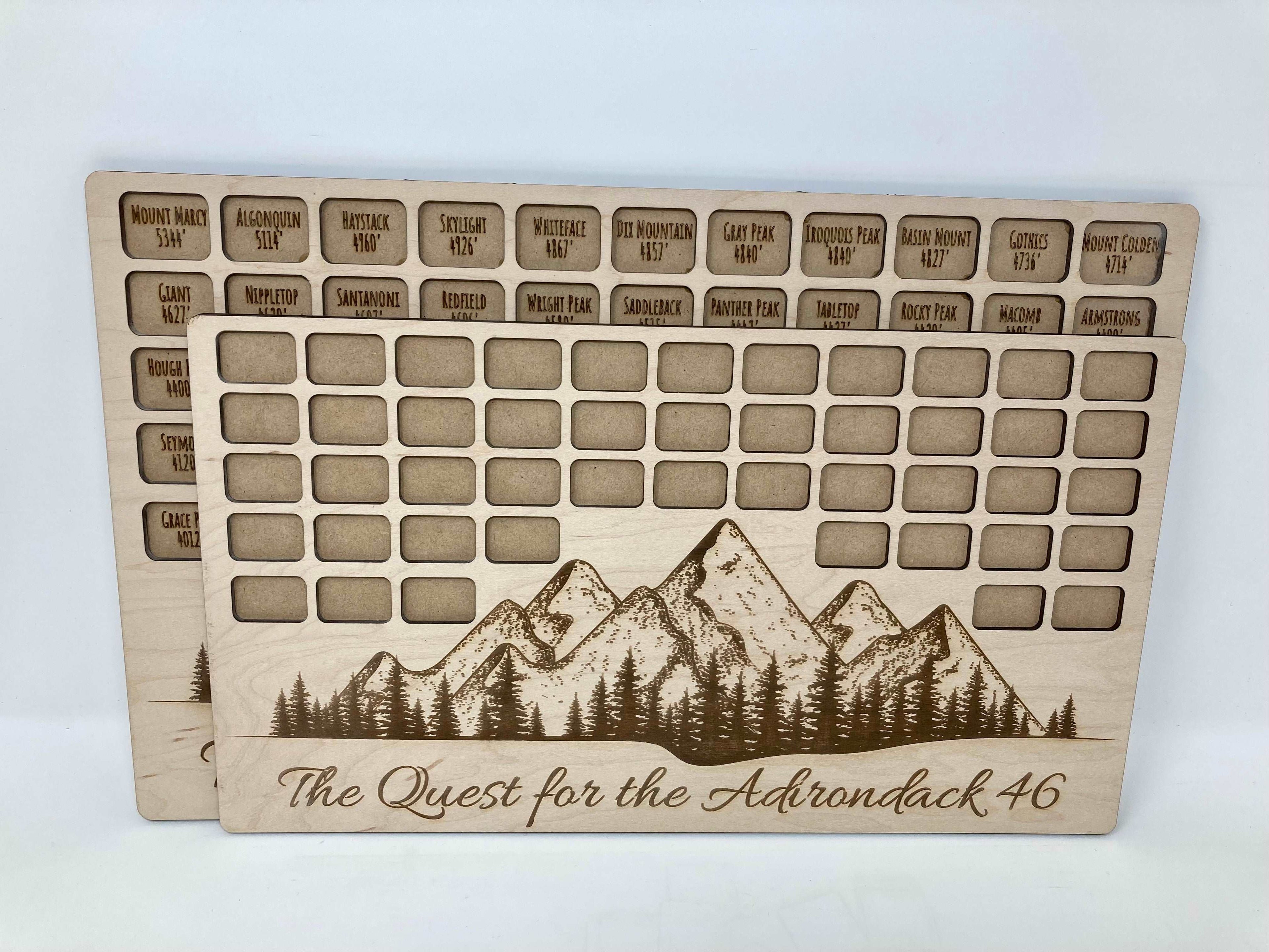 Adirondack 46 Peaks Challenge Mountain Tracker
