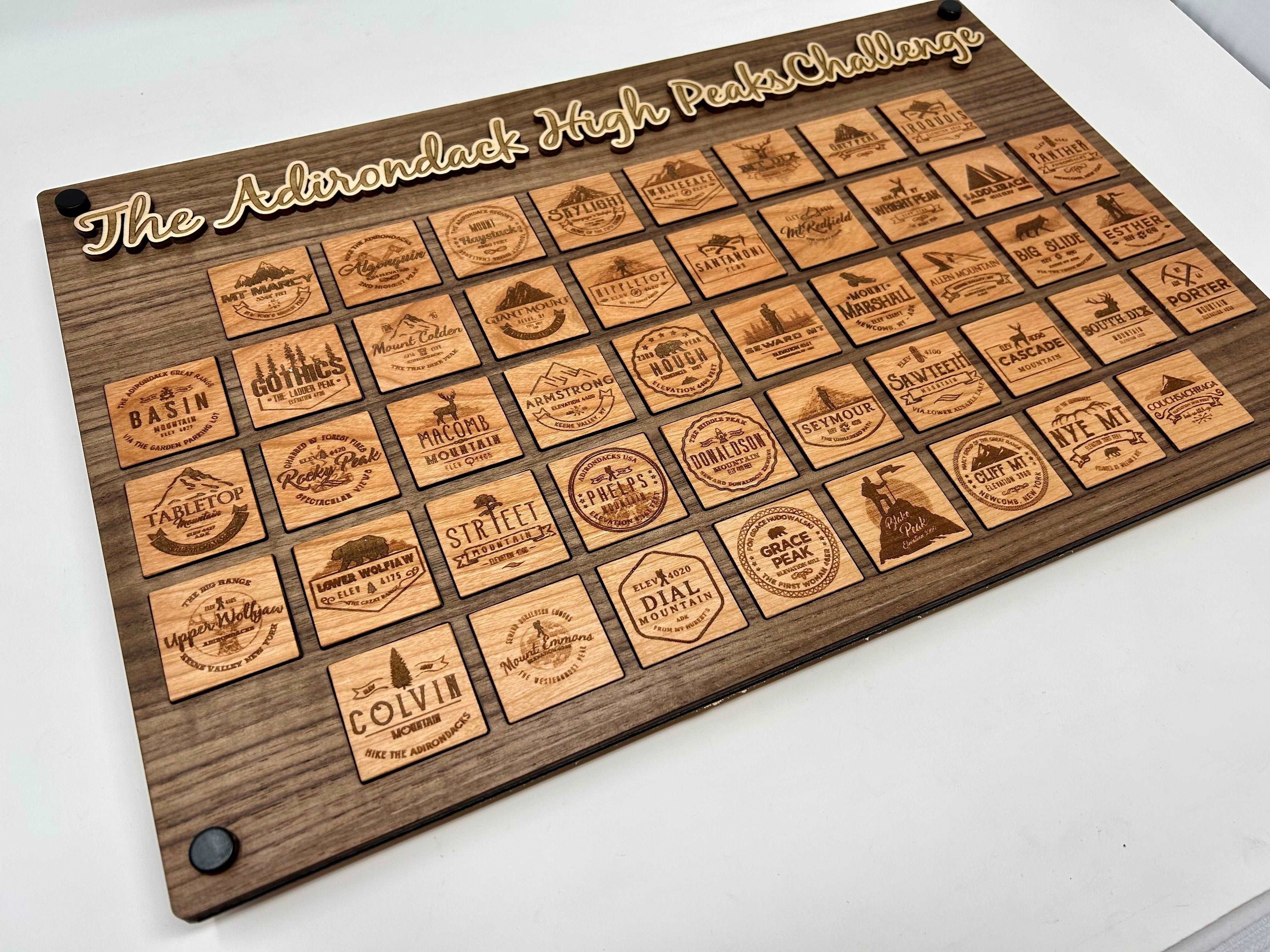 Adirondack 46er High Peaks Tracker — Collector's Edition