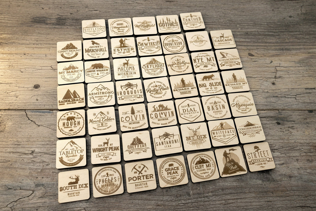 Adirondack Peaks Refrigerator Magnets