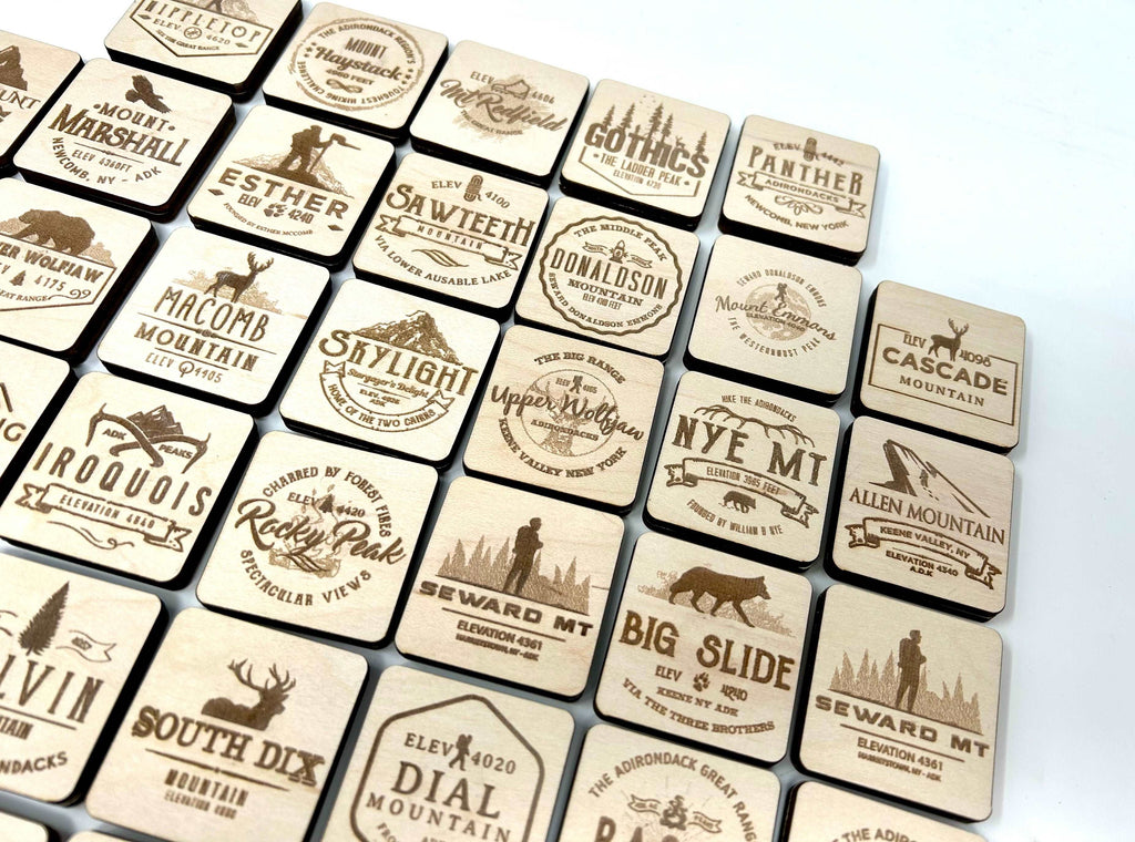 Adirondack Peaks Refrigerator Magnets