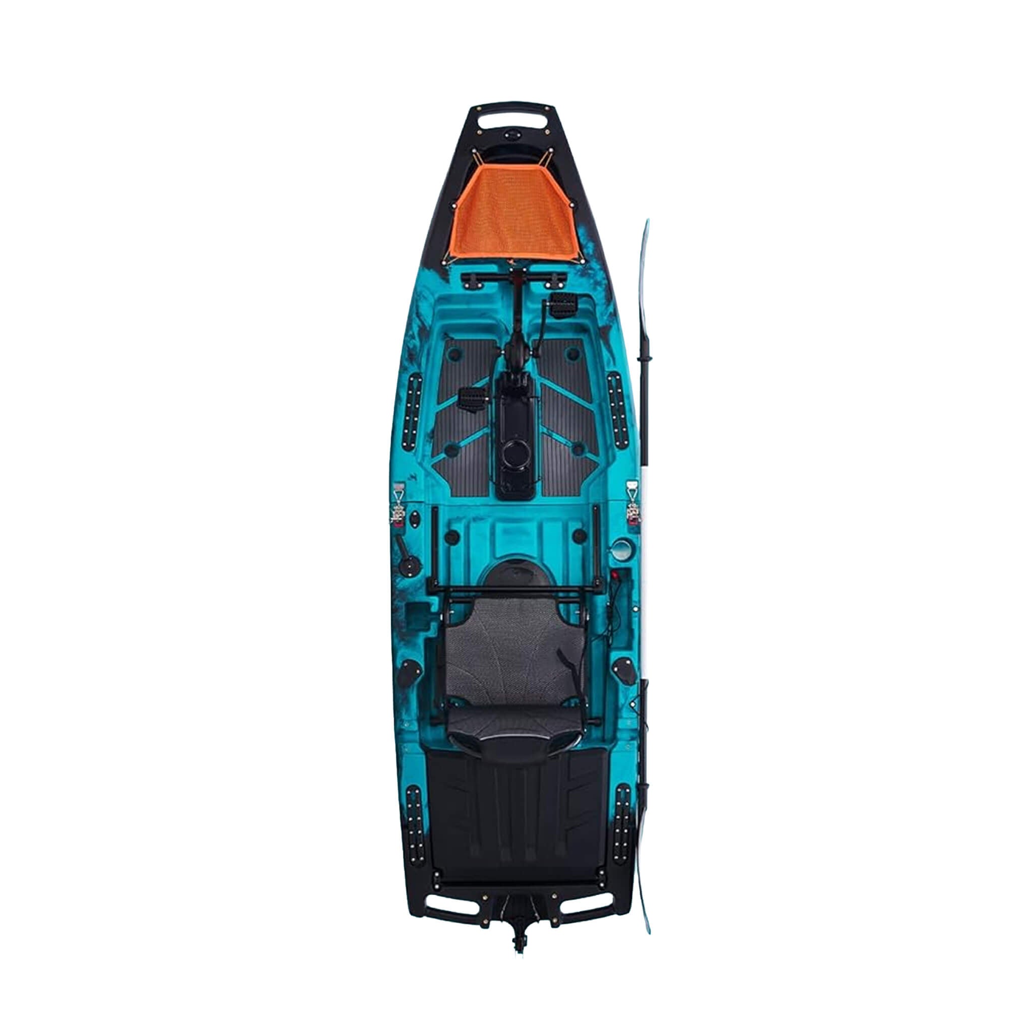 Modular Fishing Kayak with Propeller Drive System — 10', HDPE, 1-Person