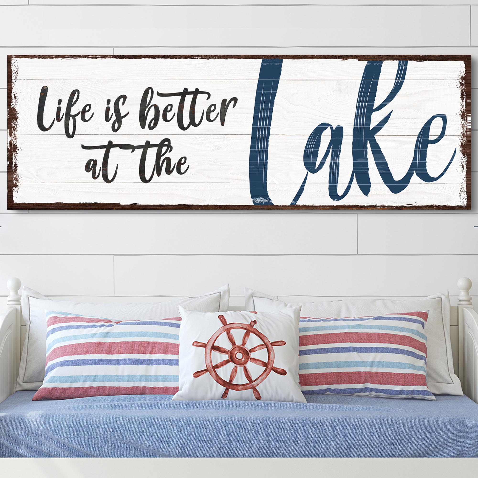 Life Is Better At The Lake Sign