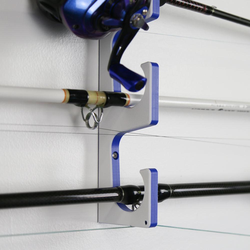 TRAPSKI Premium Fishing Rod Rack — Wall, Ceiling & Boat Mounted