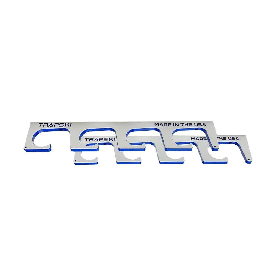 TRAPSKI Premium Fishing Rod Rack — Wall, Ceiling & Boat Mounted