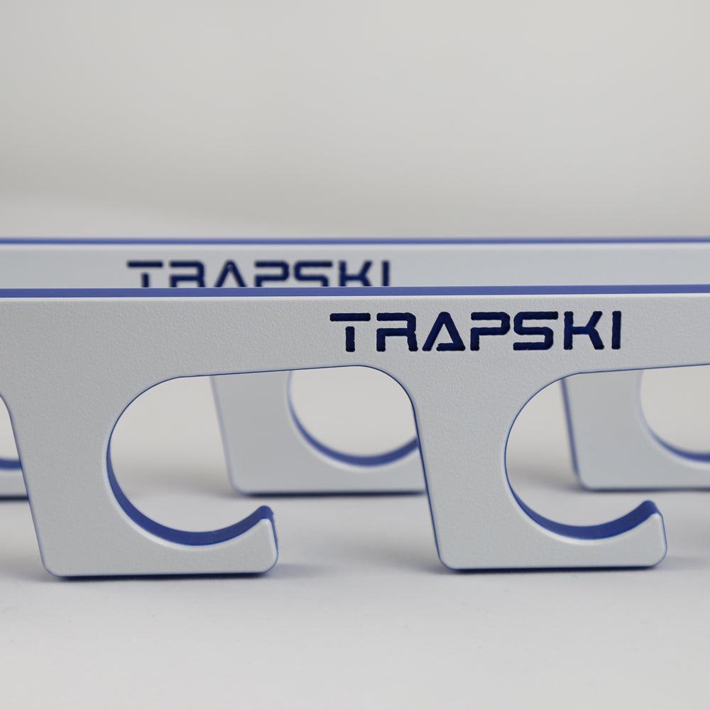 TRAPSKI Premium Fishing Rod Rack — Wall, Ceiling & Boat Mounted