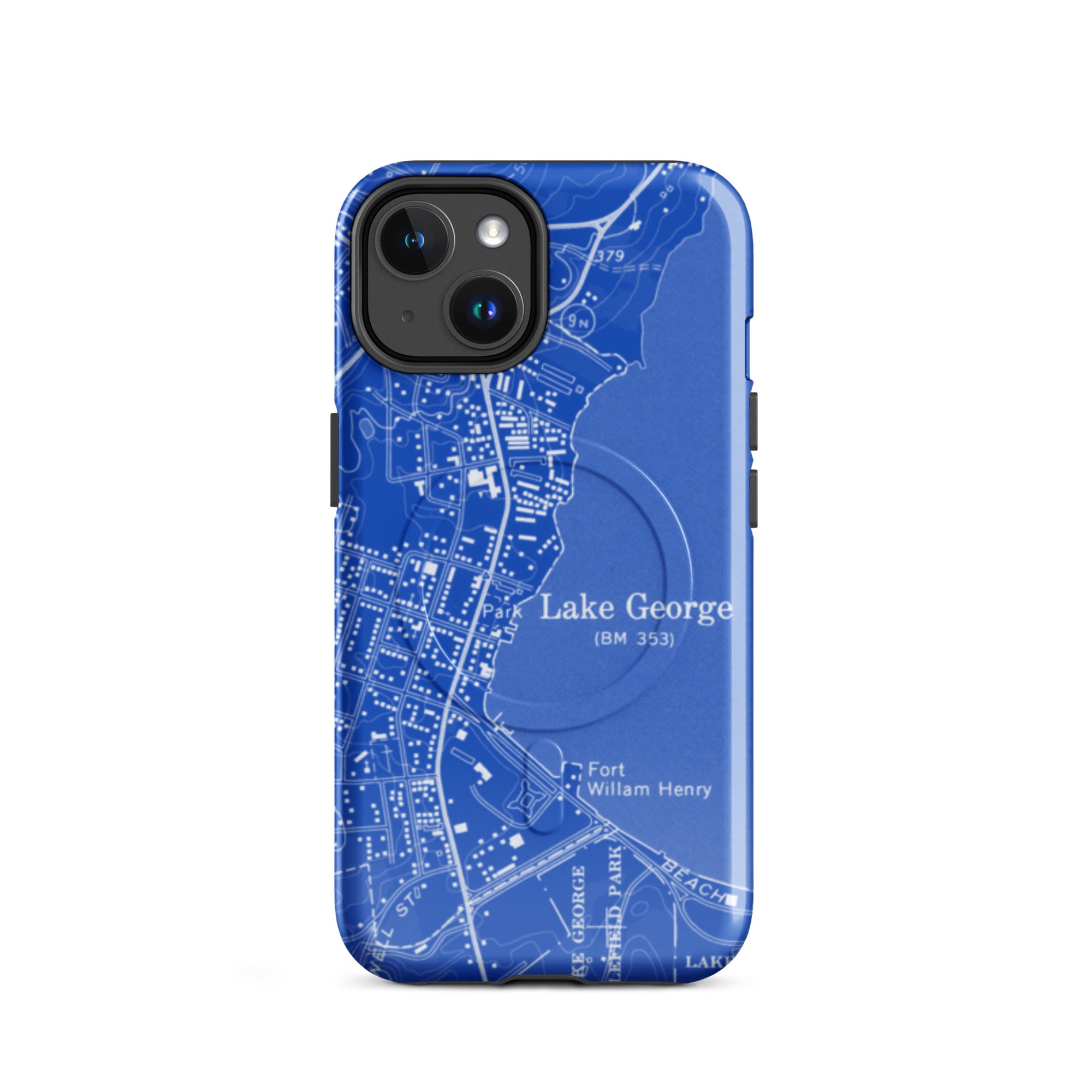 Lake George MagSafe® Tough Case for iPhone® in Blue