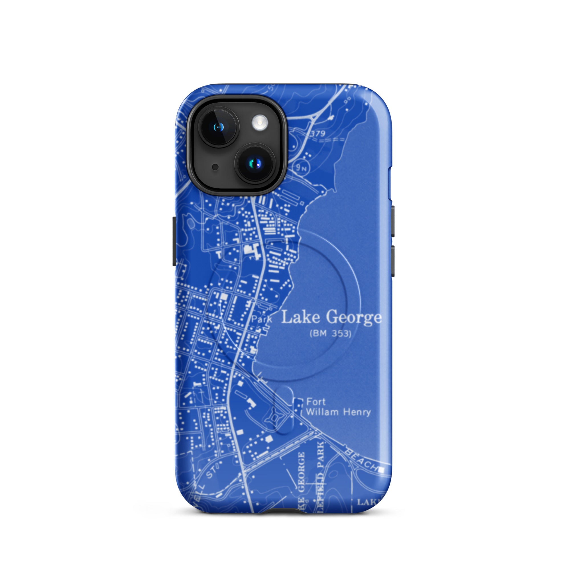 Lake George MagSafe® Tough Case for iPhone® in Blue