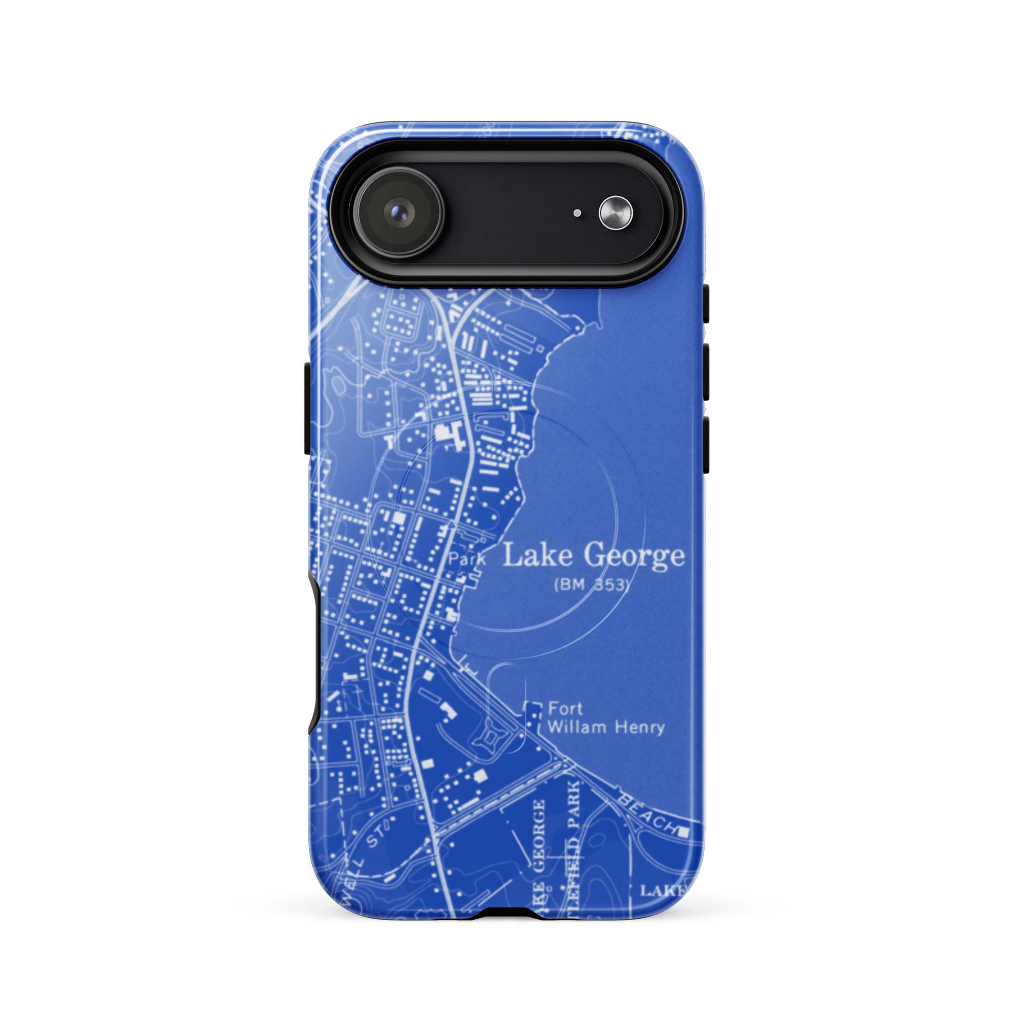 Lake George MagSafe® Tough Case for iPhone® in Blue