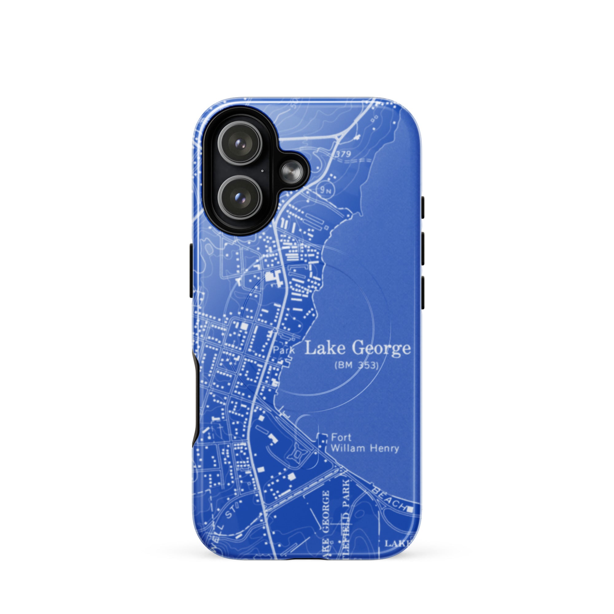 Lake George MagSafe® Tough Case for iPhone® in Blue