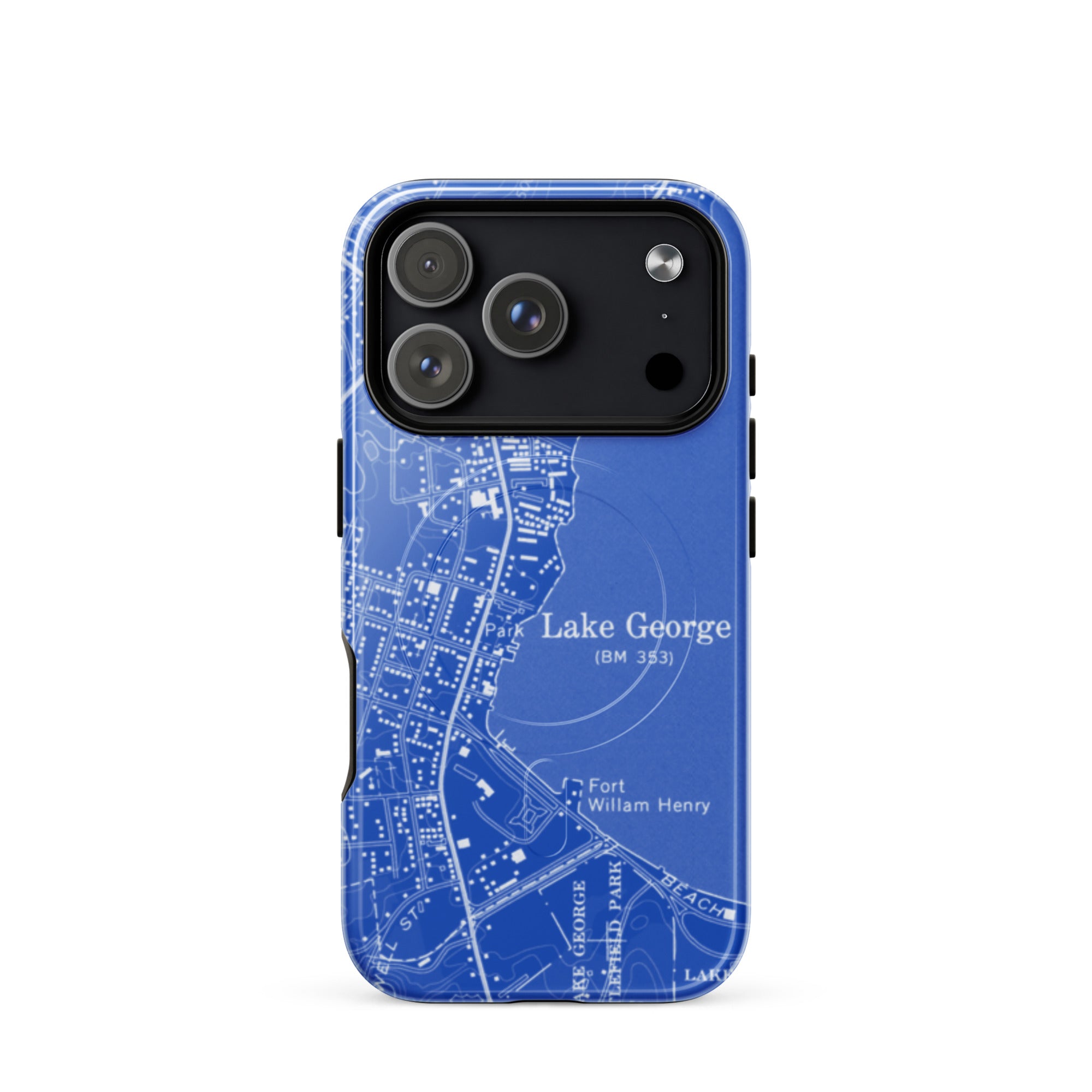 Lake George MagSafe® Tough Case for iPhone® in Blue