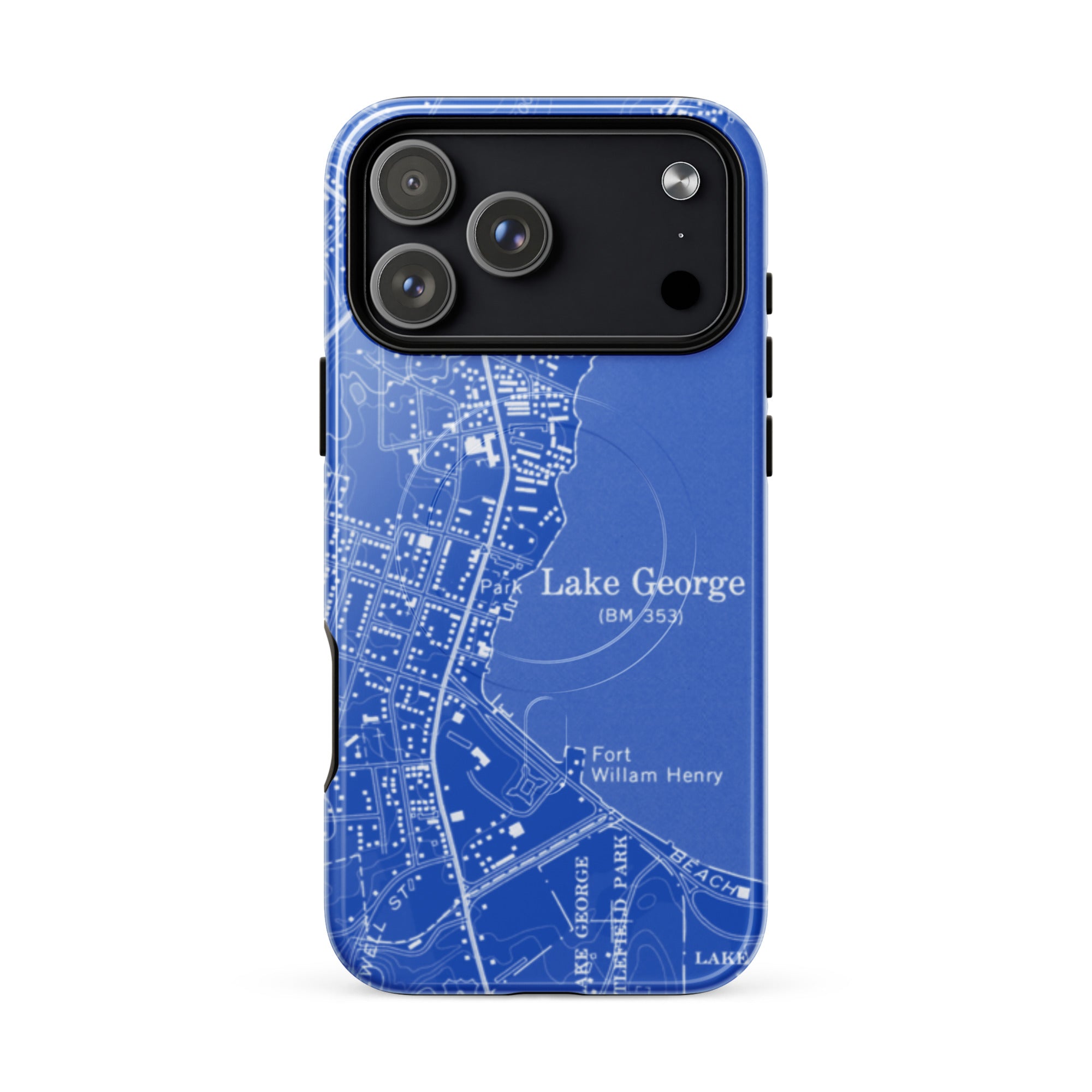 Lake George MagSafe® Tough Case for iPhone® in Blue