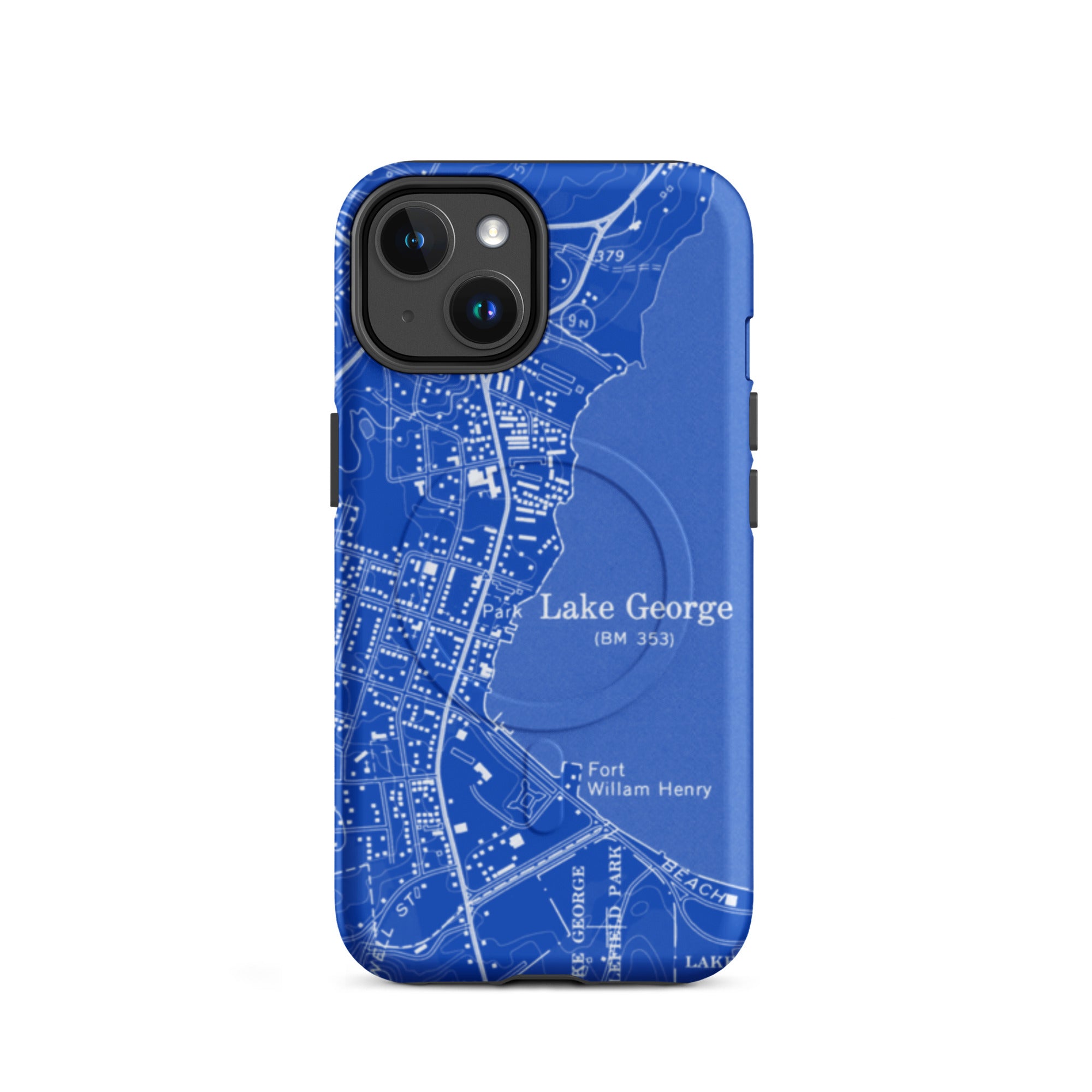 Lake George MagSafe® Tough Case for iPhone® in Blue