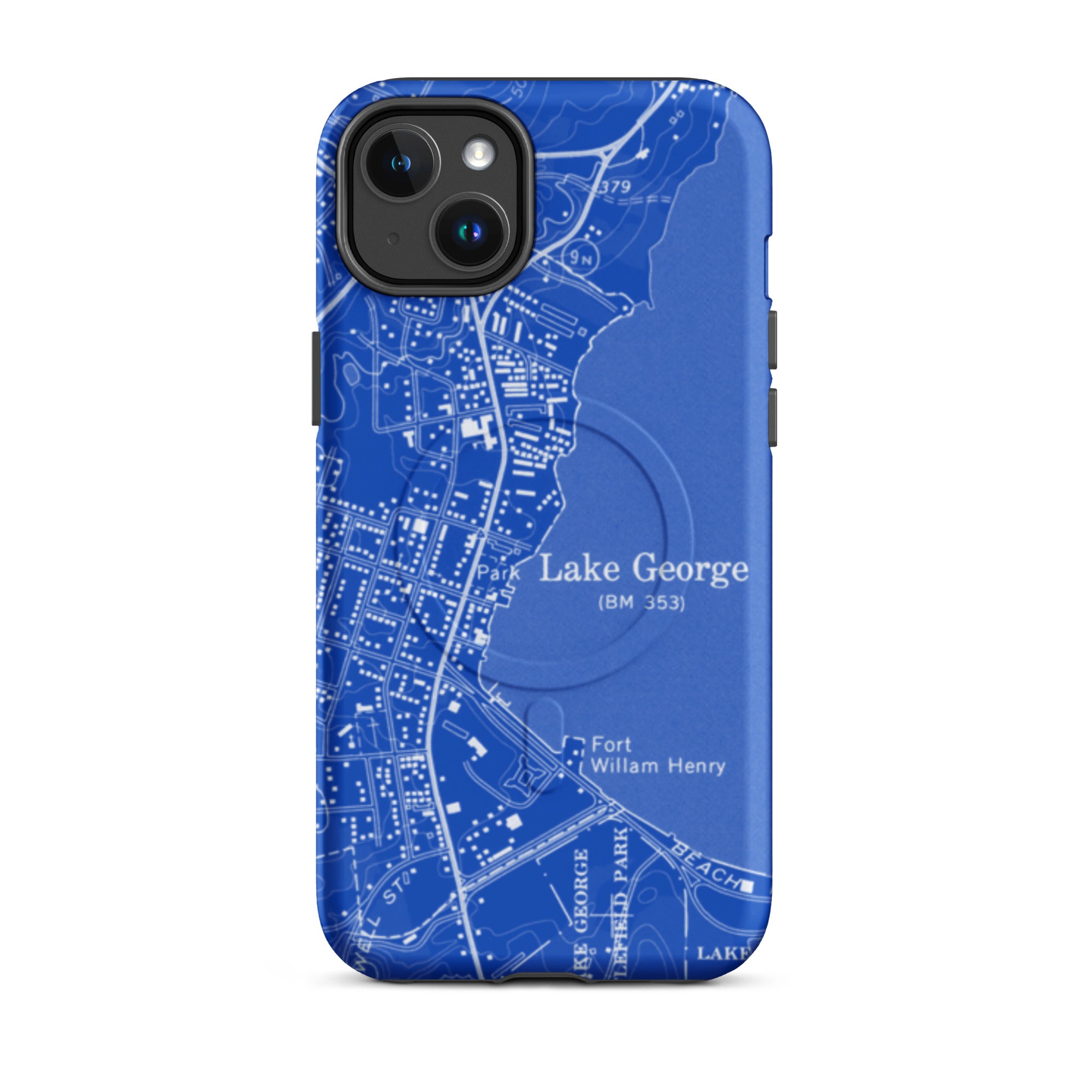 Lake George MagSafe® Tough Case for iPhone® in Blue