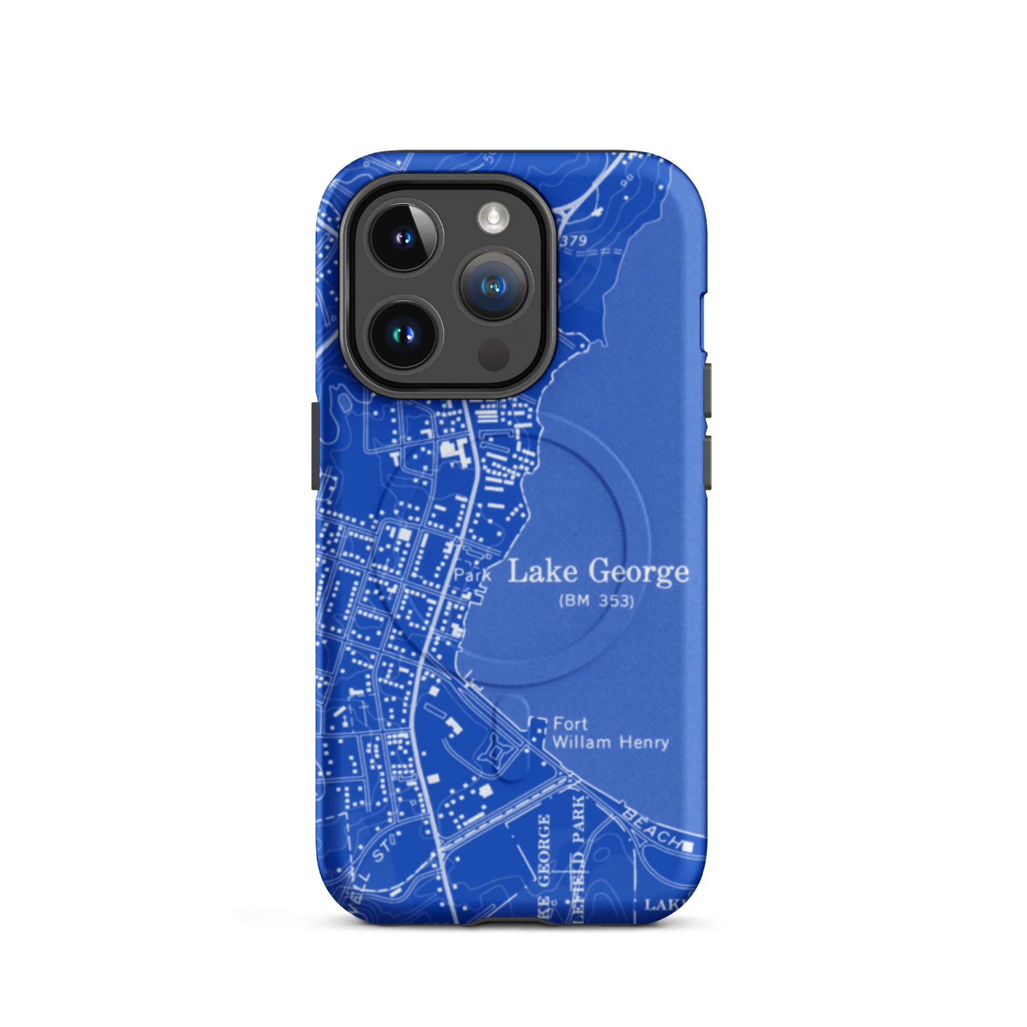 Lake George MagSafe® Tough Case for iPhone® in Blue
