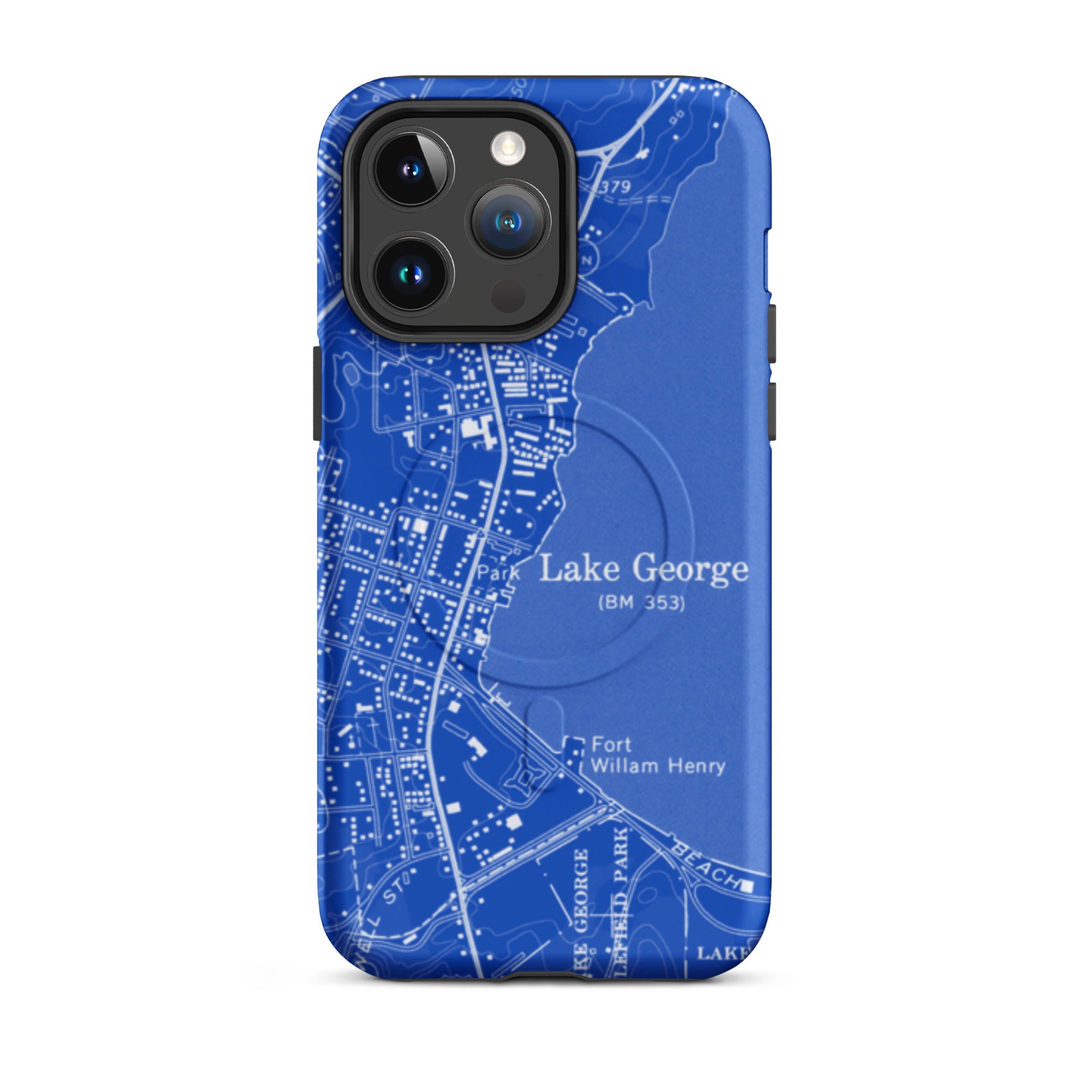 Lake George MagSafe® Tough Case for iPhone® in Blue