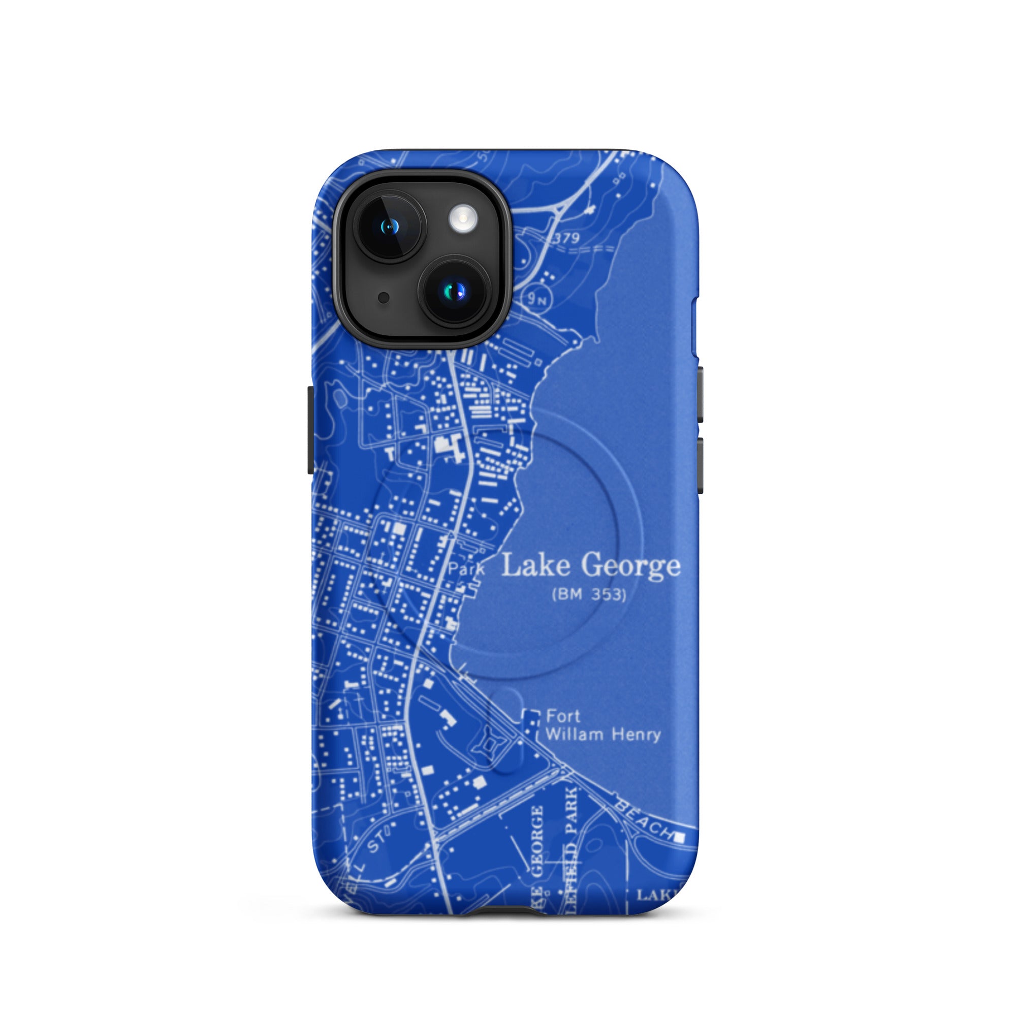 Lake George MagSafe® Tough Case for iPhone® in Blue