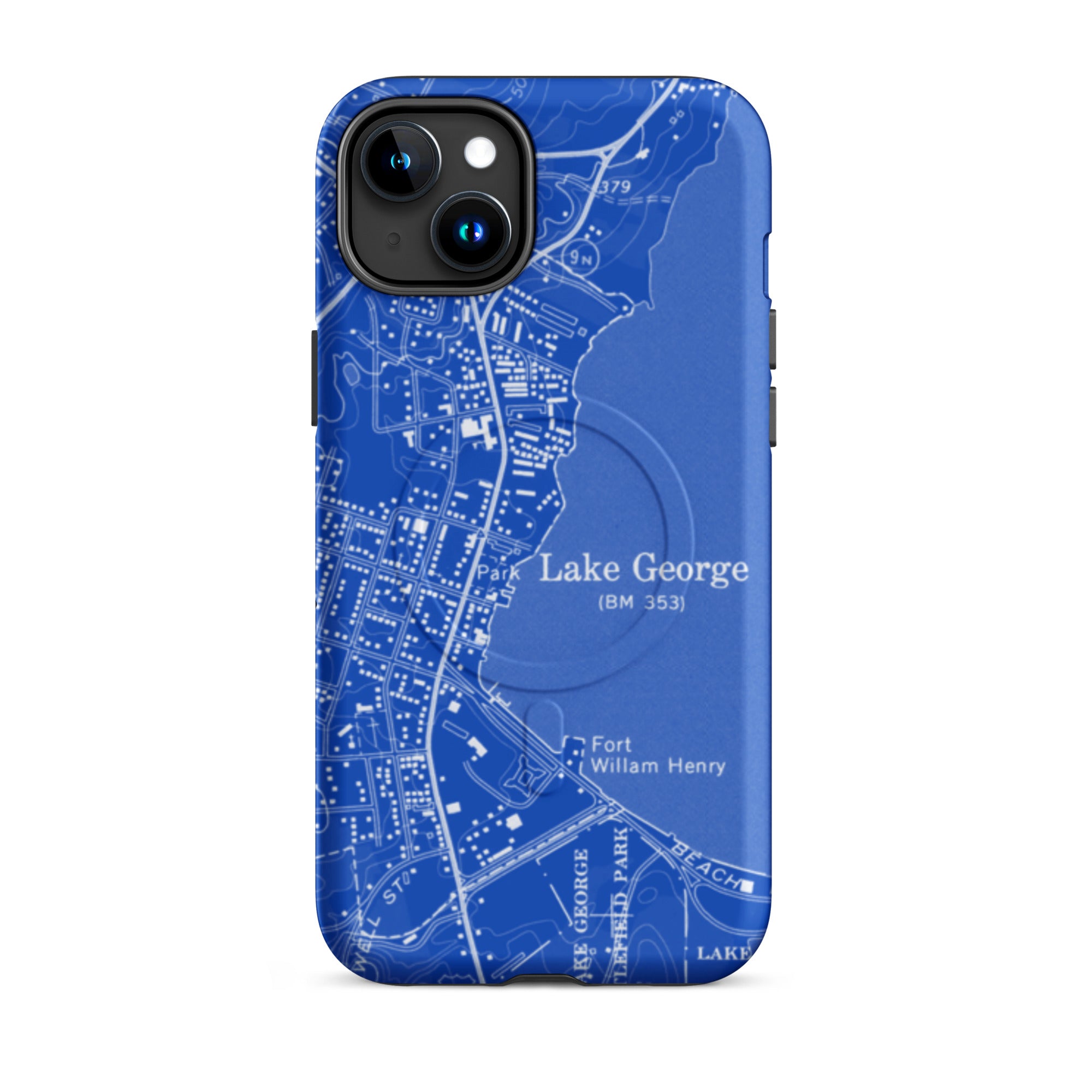 Lake George MagSafe® Tough Case for iPhone® in Blue