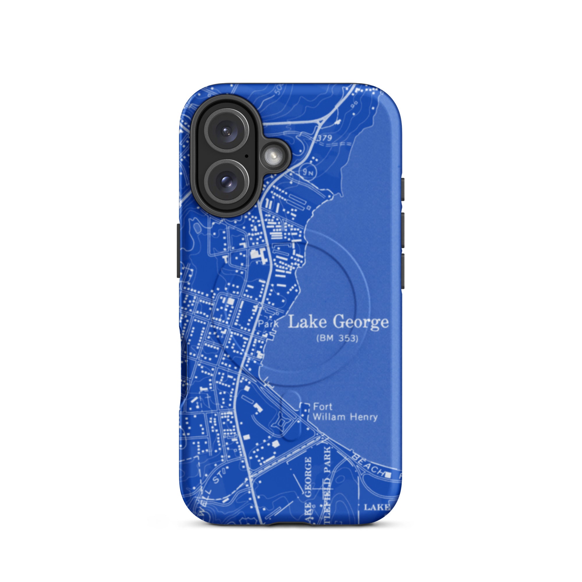 Lake George MagSafe® Tough Case for iPhone® in Blue