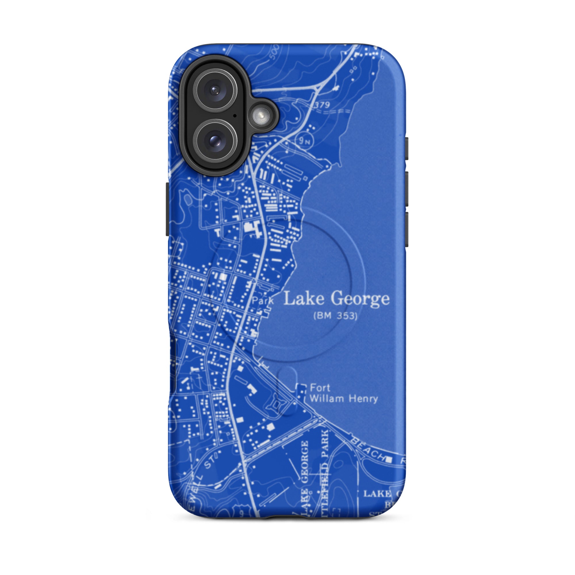 Lake George MagSafe® Tough Case for iPhone® in Blue