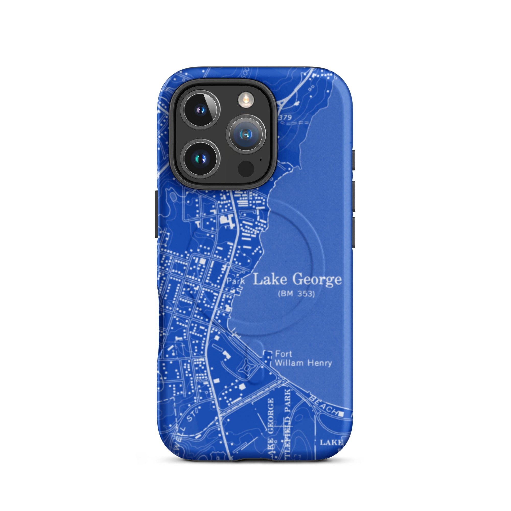 Lake George MagSafe® Tough Case for iPhone® in Blue