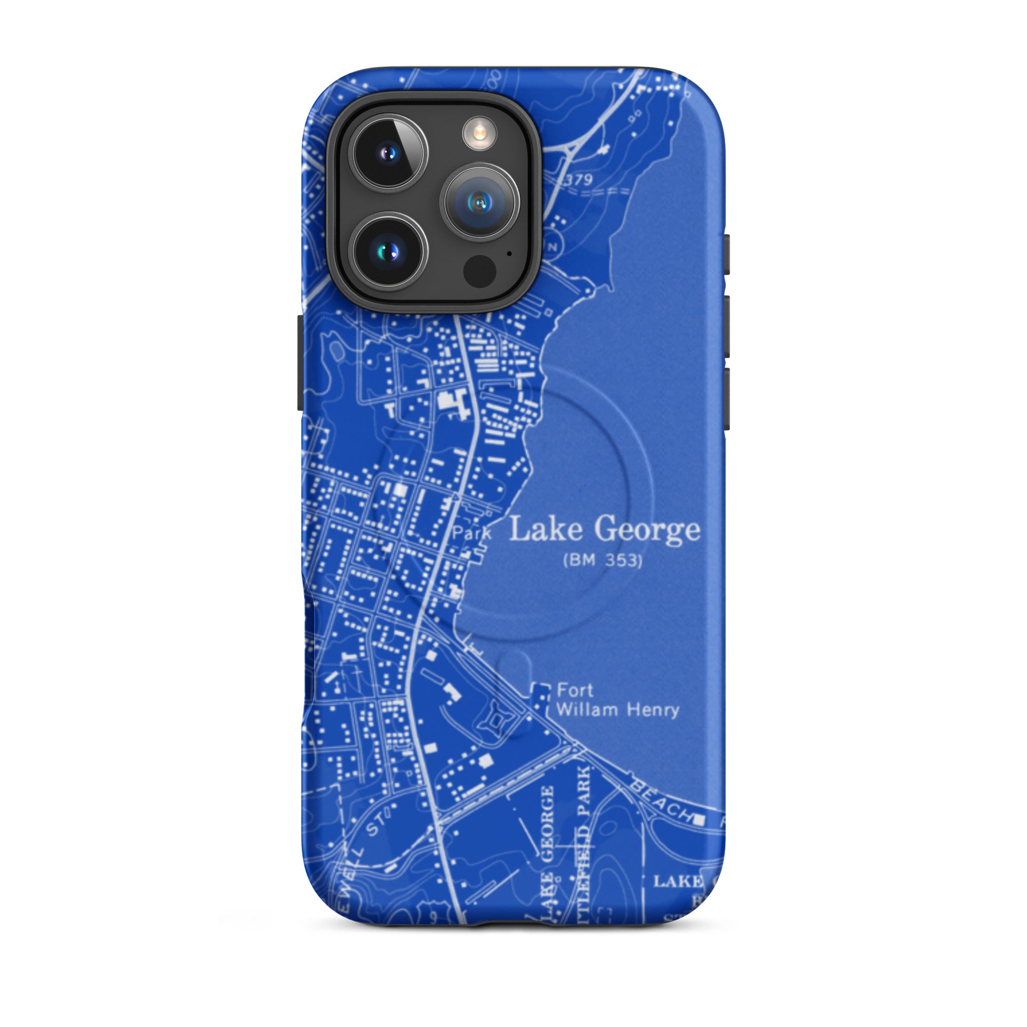 Lake George MagSafe® Tough Case for iPhone® in Blue