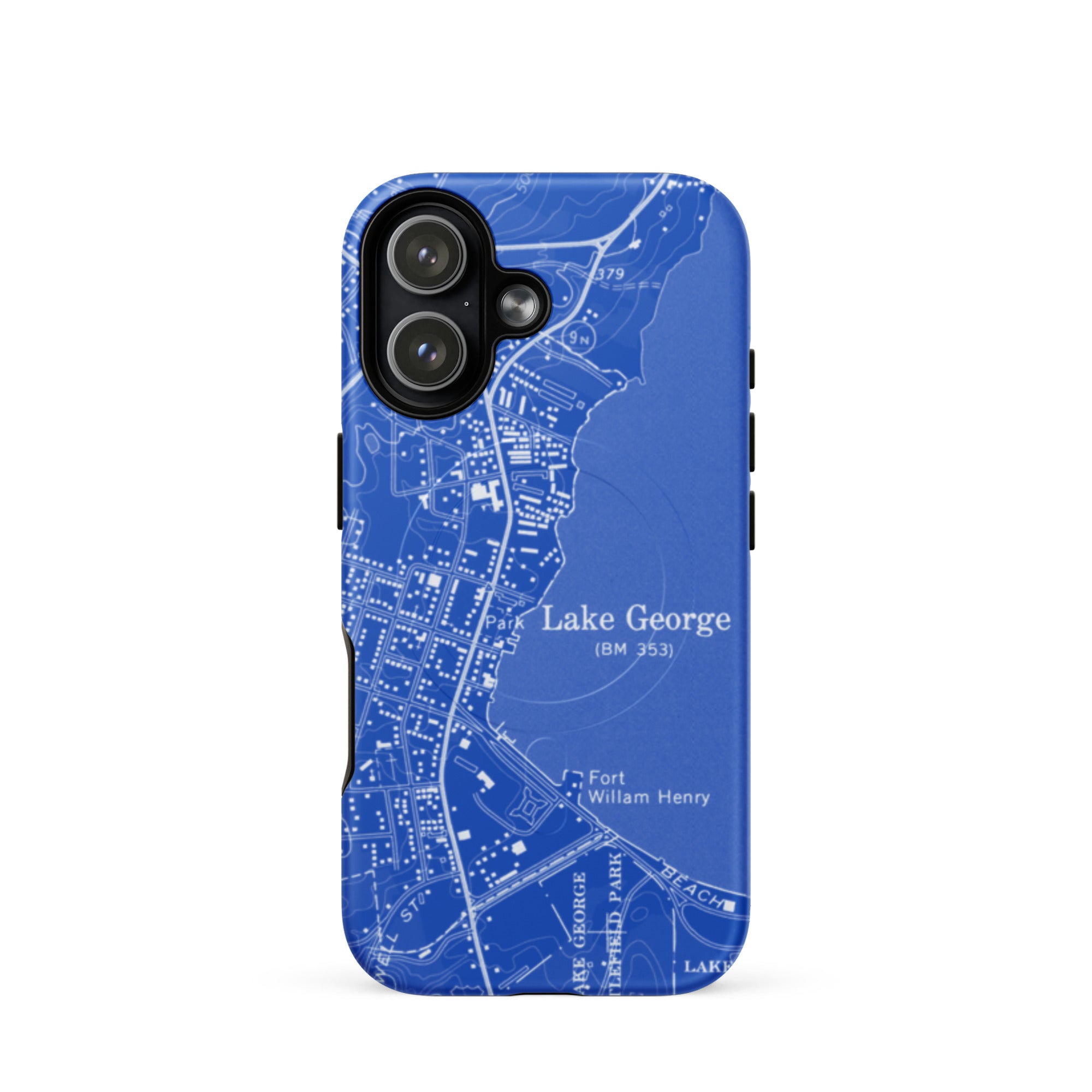 Lake George MagSafe® Tough Case for iPhone® in Blue