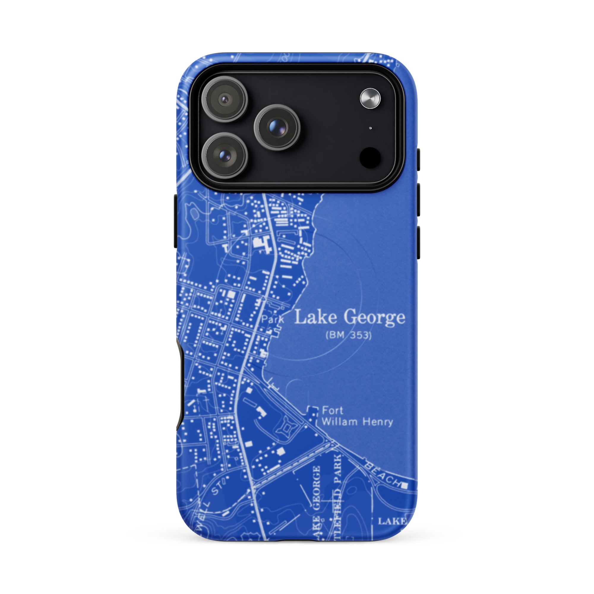 Lake George MagSafe® Tough Case for iPhone® in Blue