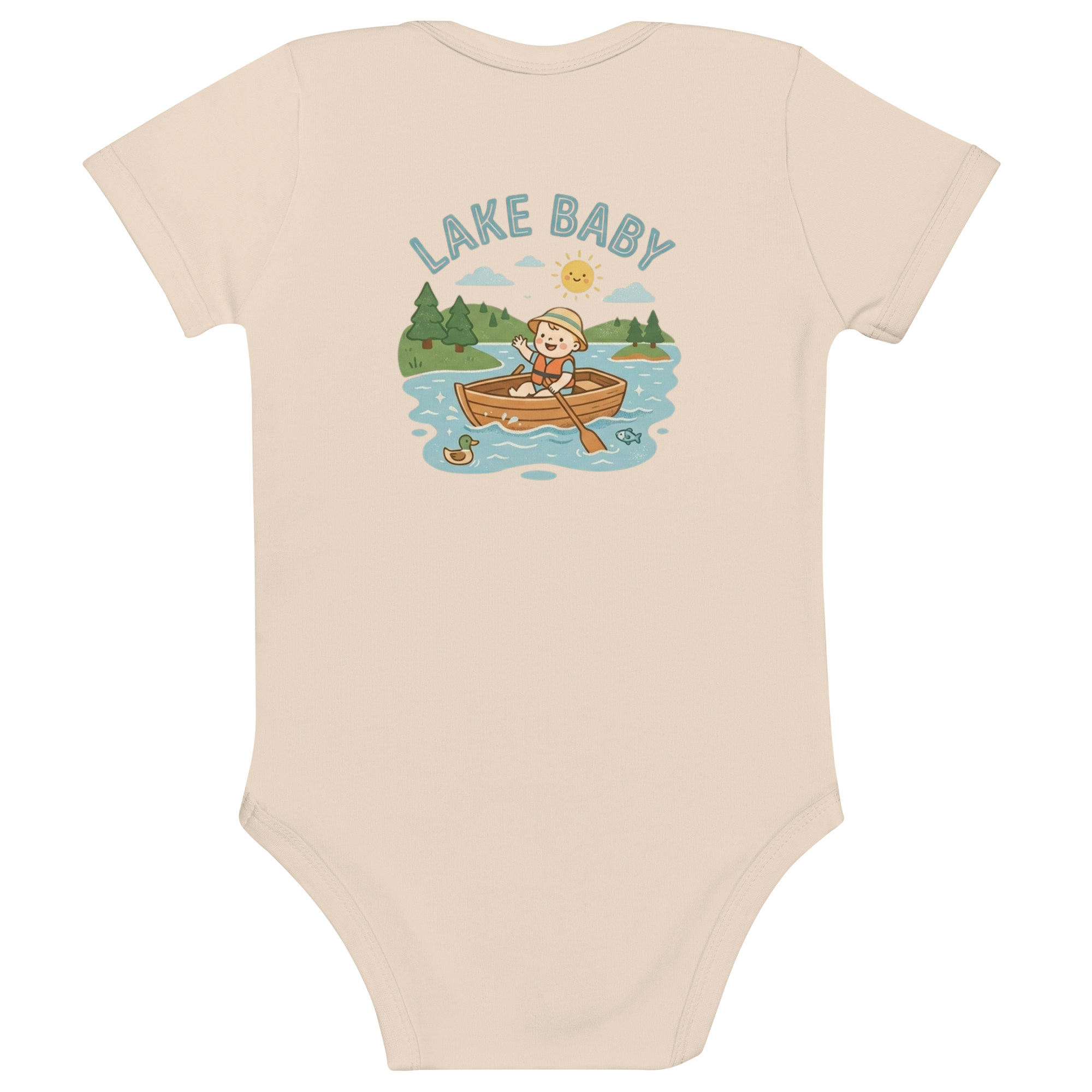 Lake Baby Organic Cotton Baby Bodysuit