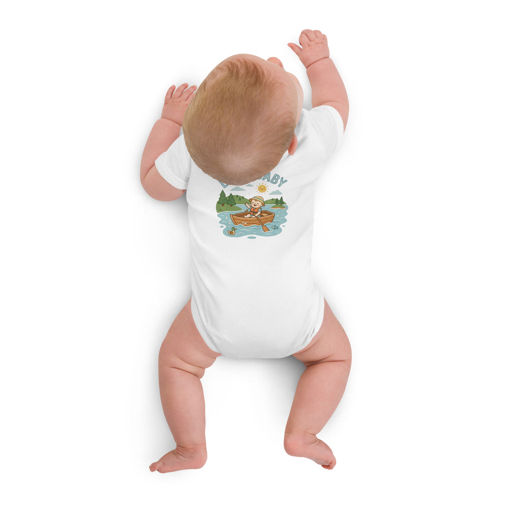 Lake Baby Organic Cotton Baby Bodysuit – Adirondack Baby Gift 